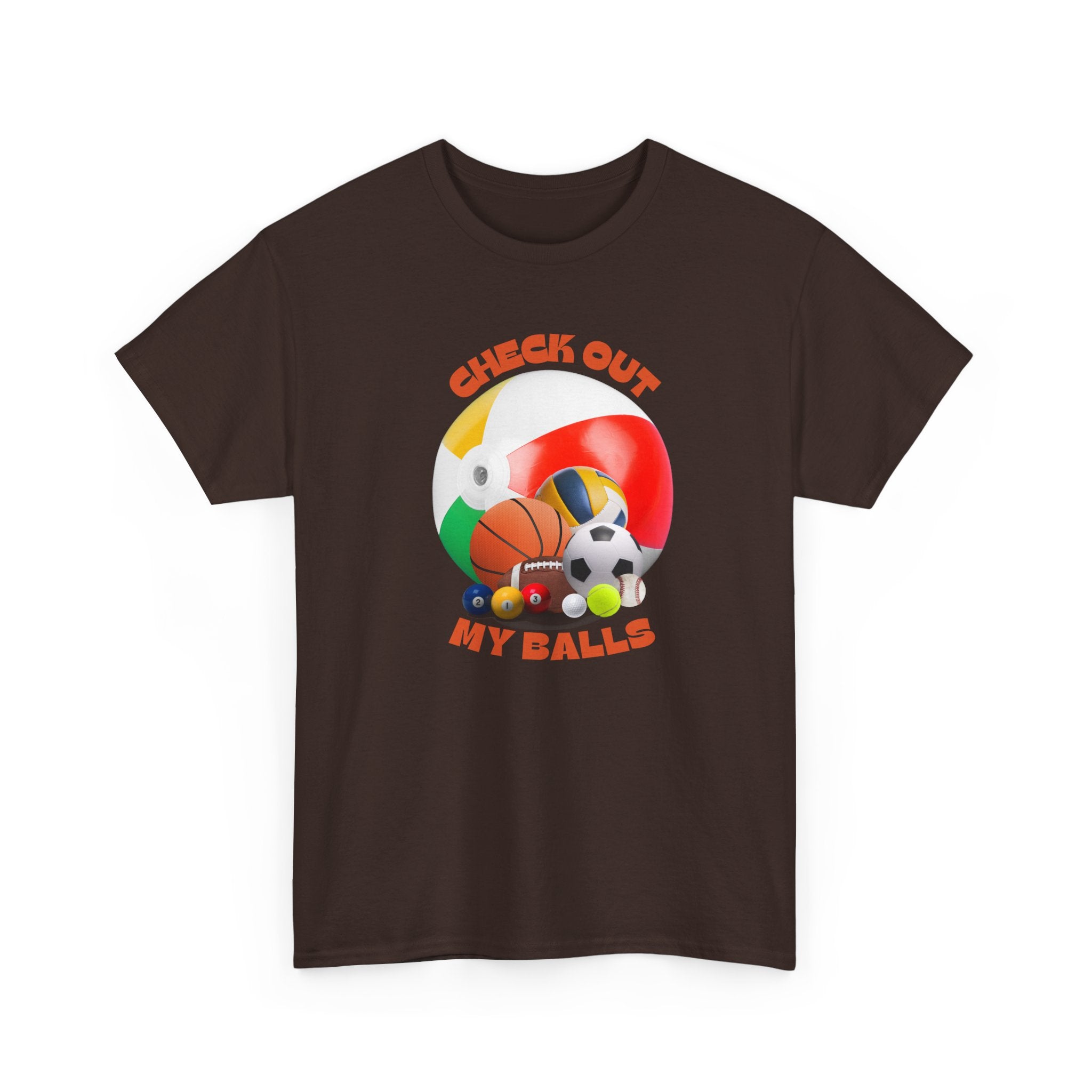 Sports Check Out My Balls T-shirt