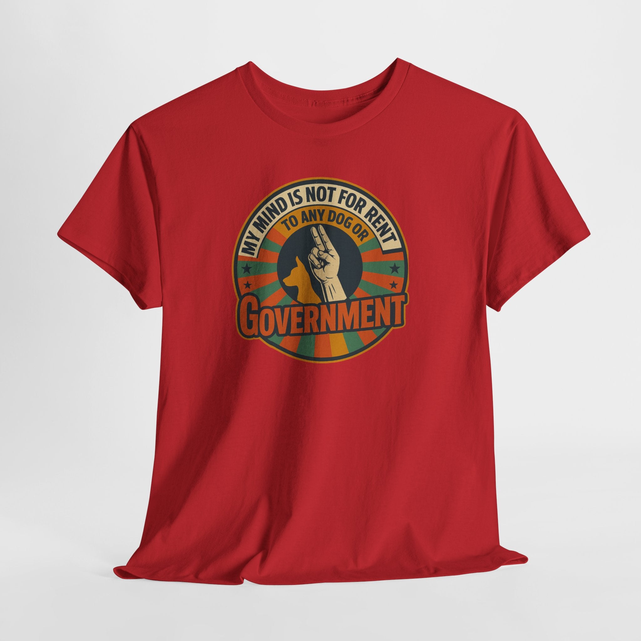 'My Mind is Not for Rent' Graphic T-Shirt, Political T-Shirt, Funny Gift, Protest Wear, Casual Apparel
