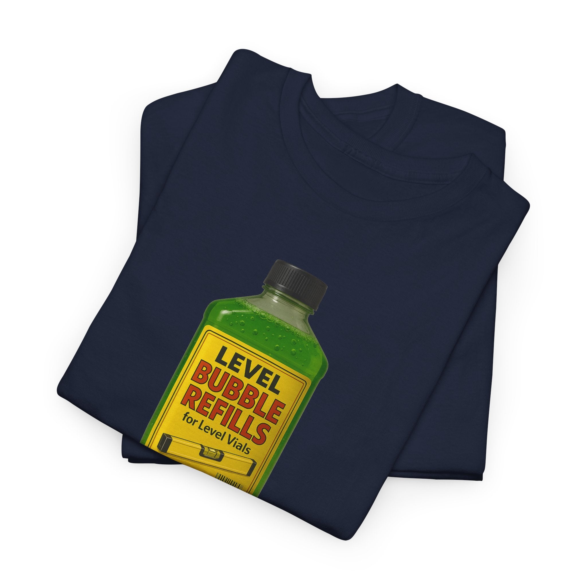 Level Bubbles Refill Gag T-shirt, Fun T-Shirt for Bubble Lovers,  Car Lovers, or just lovers. Casual Wear, Gift for Kids and Adults, Birthday, Summer Fun