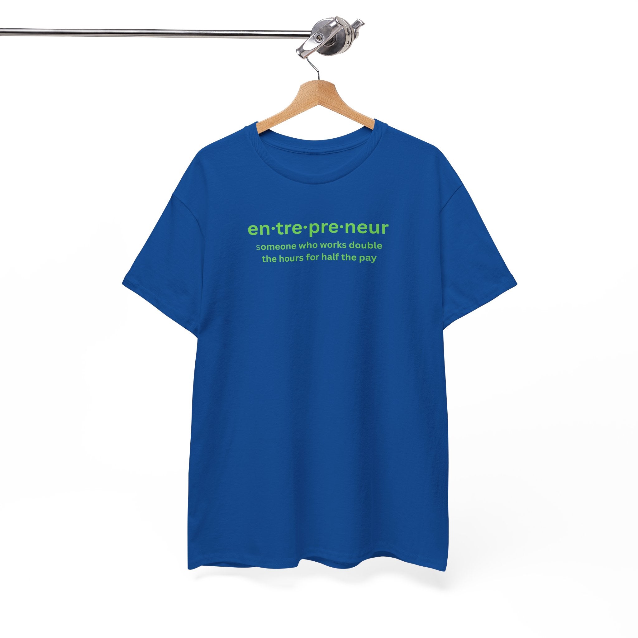 Unisex Entrepreneur T-shirt - Motivational Cotton Shirt for Creatives, Stylish Gift for Graduations, Birthdays, Work Events, Casual Wear