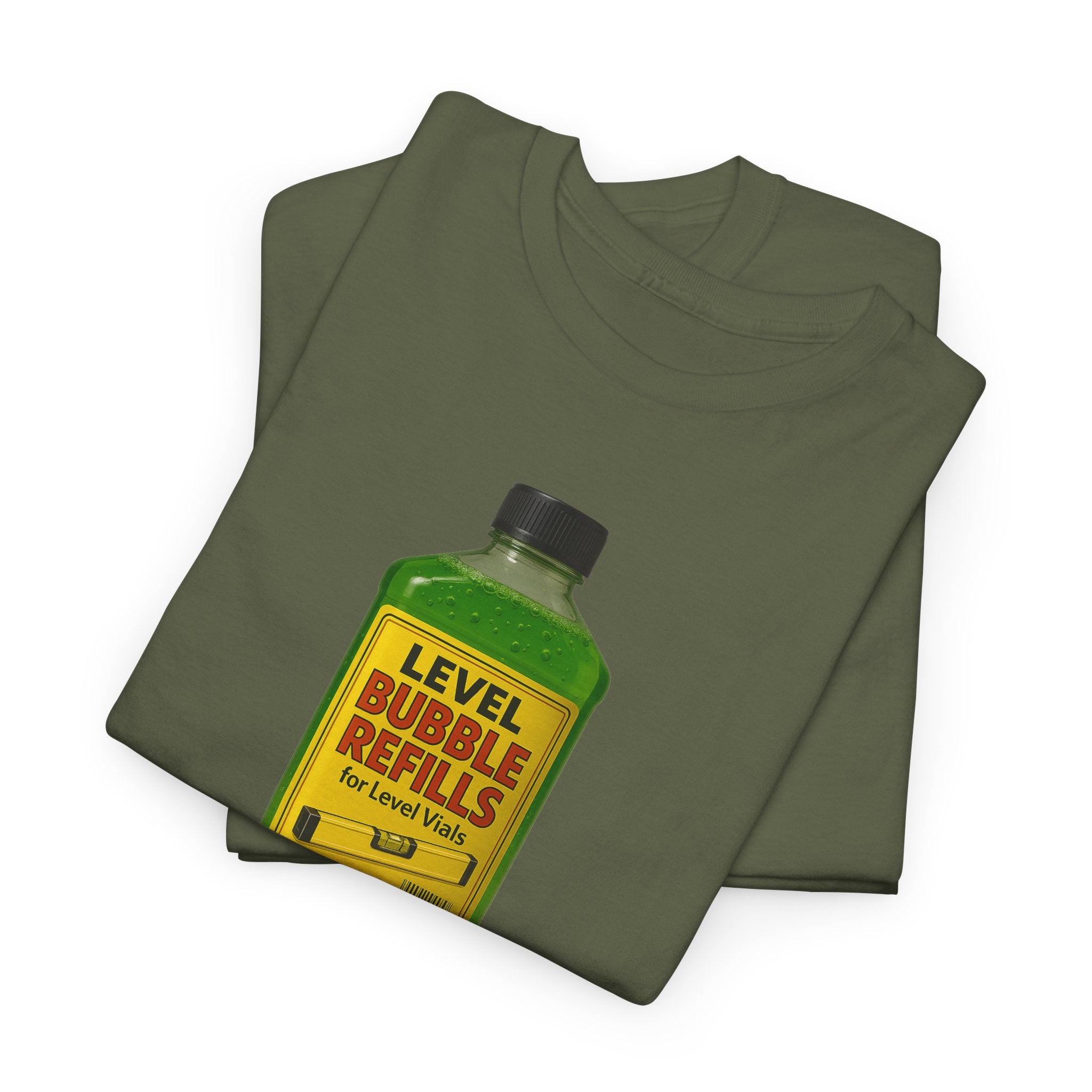 Level Bubbles Refill Gag T-shirt, Fun T-Shirt for Bubble Lovers,  Car Lovers, or just lovers. Casual Wear, Gift for Kids and Adults, Birthday, Summer Fun