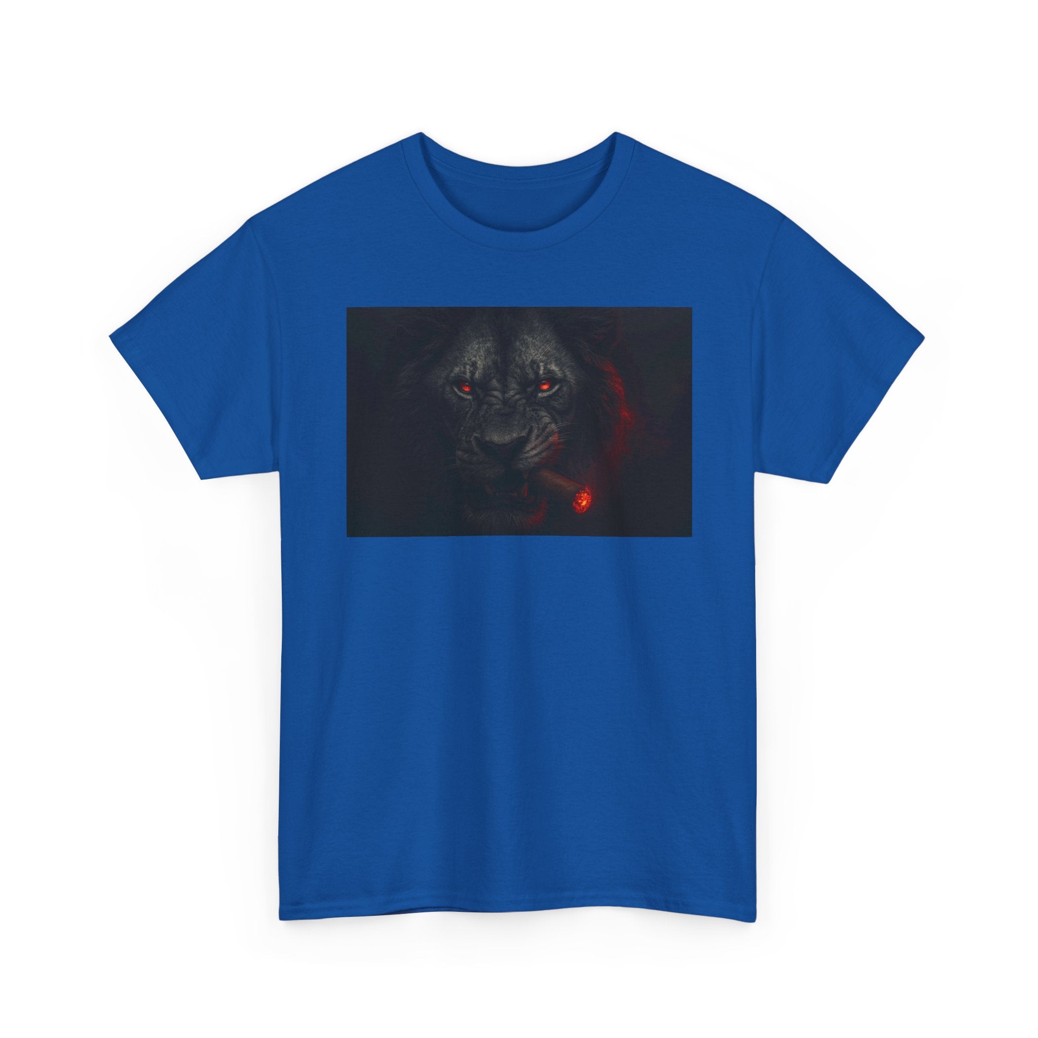 King Mode Engaged - Unisex Heavy Cotton T-shirt, Casual Shirt, Gift for Animal Lovers, Perfect for bosses, Unique Graphic Tee
