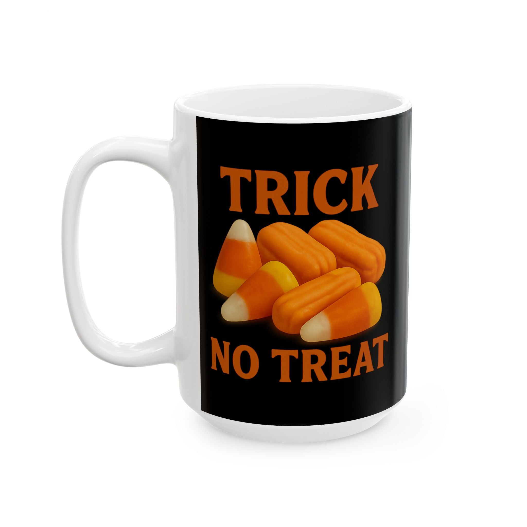 Spooky Candy Corn Mug - Perfect for Halloween, Trick or Treat, Fall Decor, Gift for Halloween Lovers, Autumn Mug