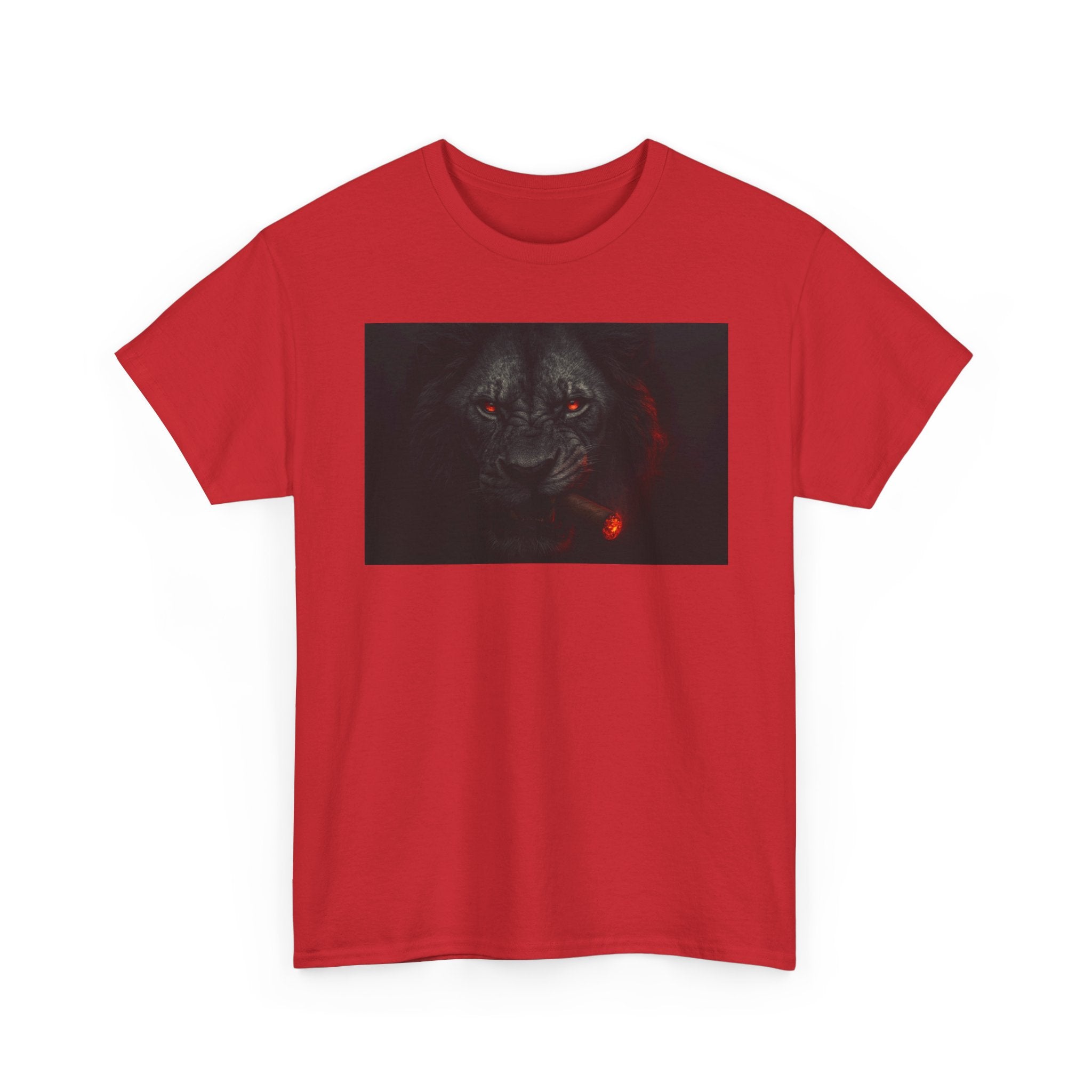 King Mode Engaged - Unisex Heavy Cotton T-shirt, Casual Shirt, Gift for Animal Lovers, Perfect for bosses, Unique Graphic Tee
