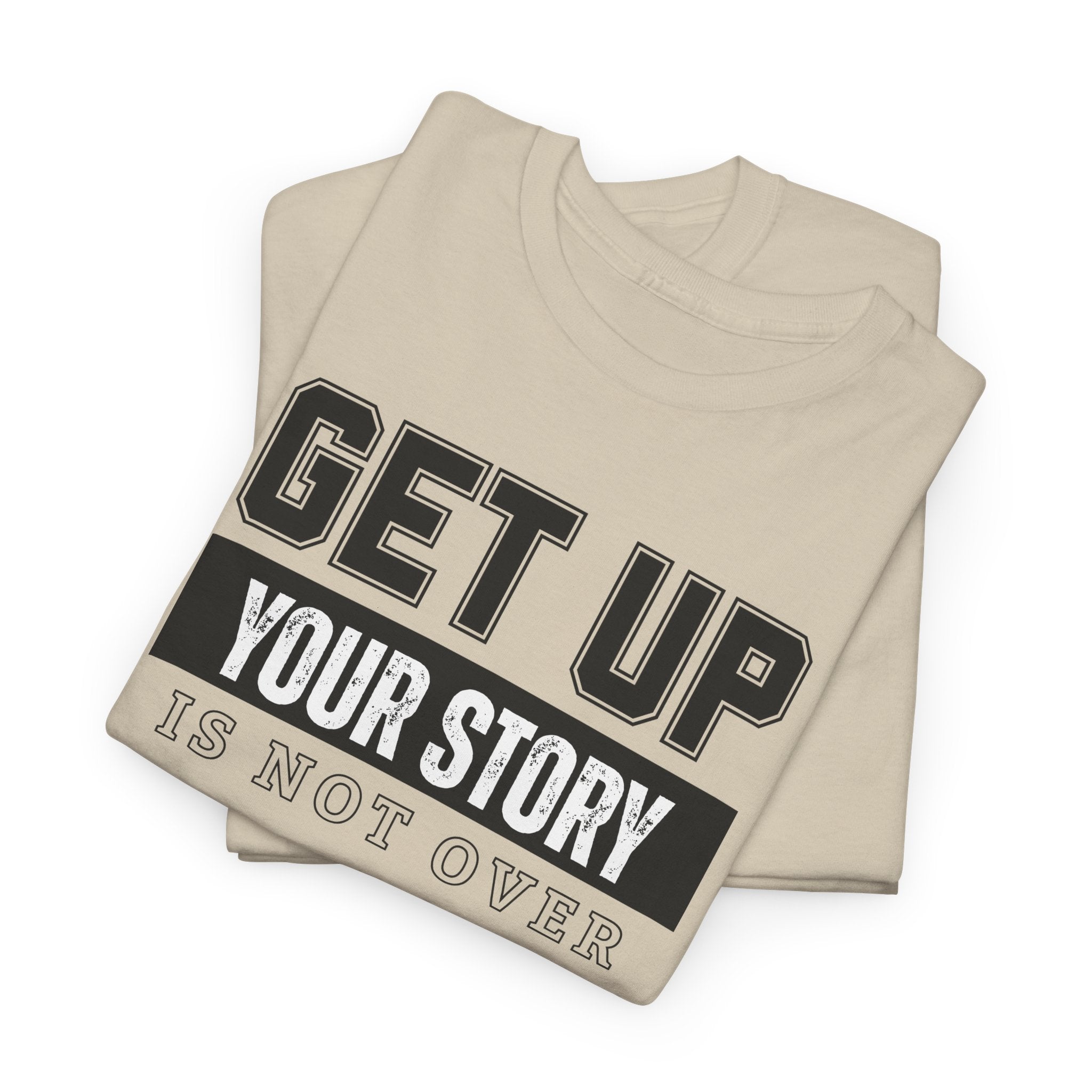 Inspirational Story Tee, Motivational Shirt, Unisex Cotton Top, Gift for Encouragement, Casual Wear, Positive Vibes