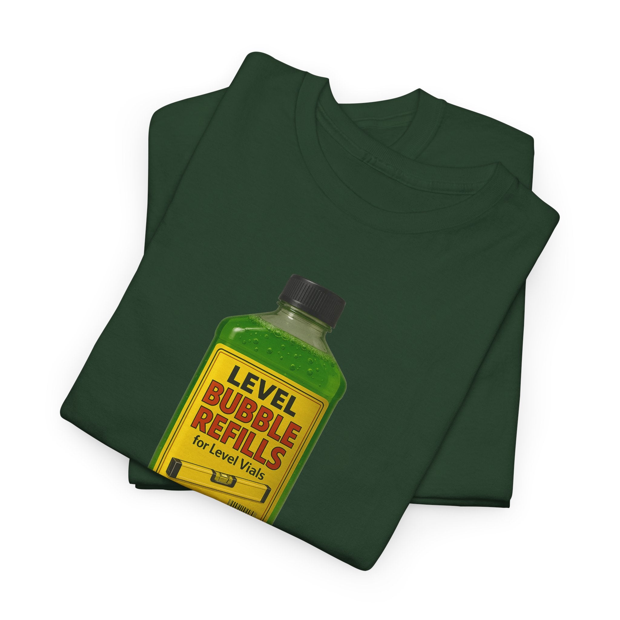 Level Bubbles Refill Gag T-shirt, Fun T-Shirt for Bubble Lovers,  Car Lovers, or just lovers. Casual Wear, Gift for Kids and Adults, Birthday, Summer Fun