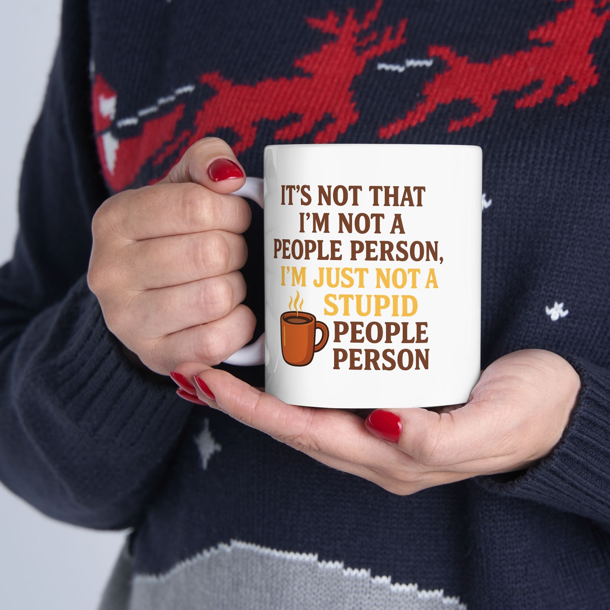 Quirky Coffee Mug, Funny Gift for Coffee Lovers, Ideal for Birthdays, Holidays, or Just Because, Perfect for Home or Office