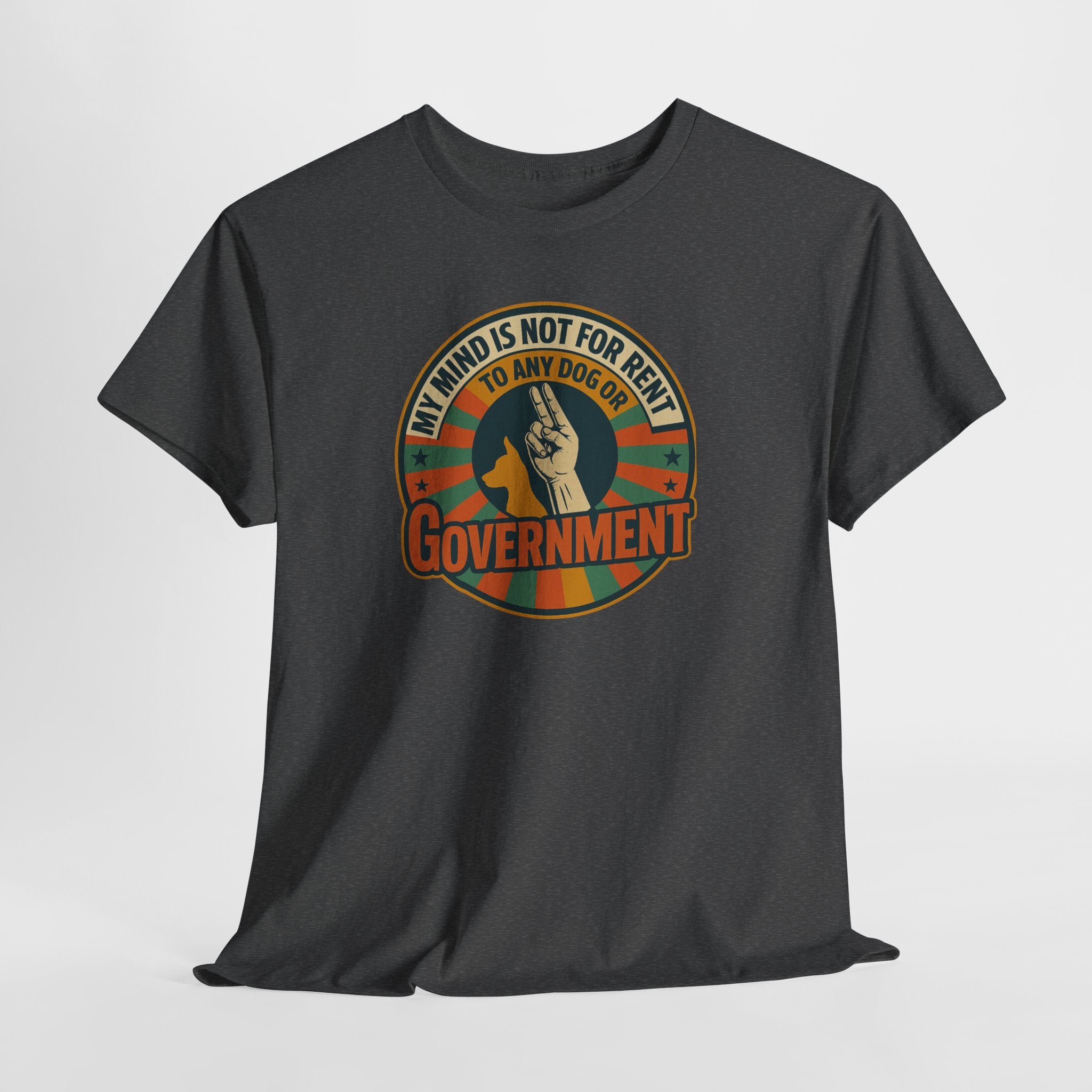 'My Mind is Not for Rent' Graphic T-Shirt, Political T-Shirt, Funny Gift, Protest Wear, Casual Apparel