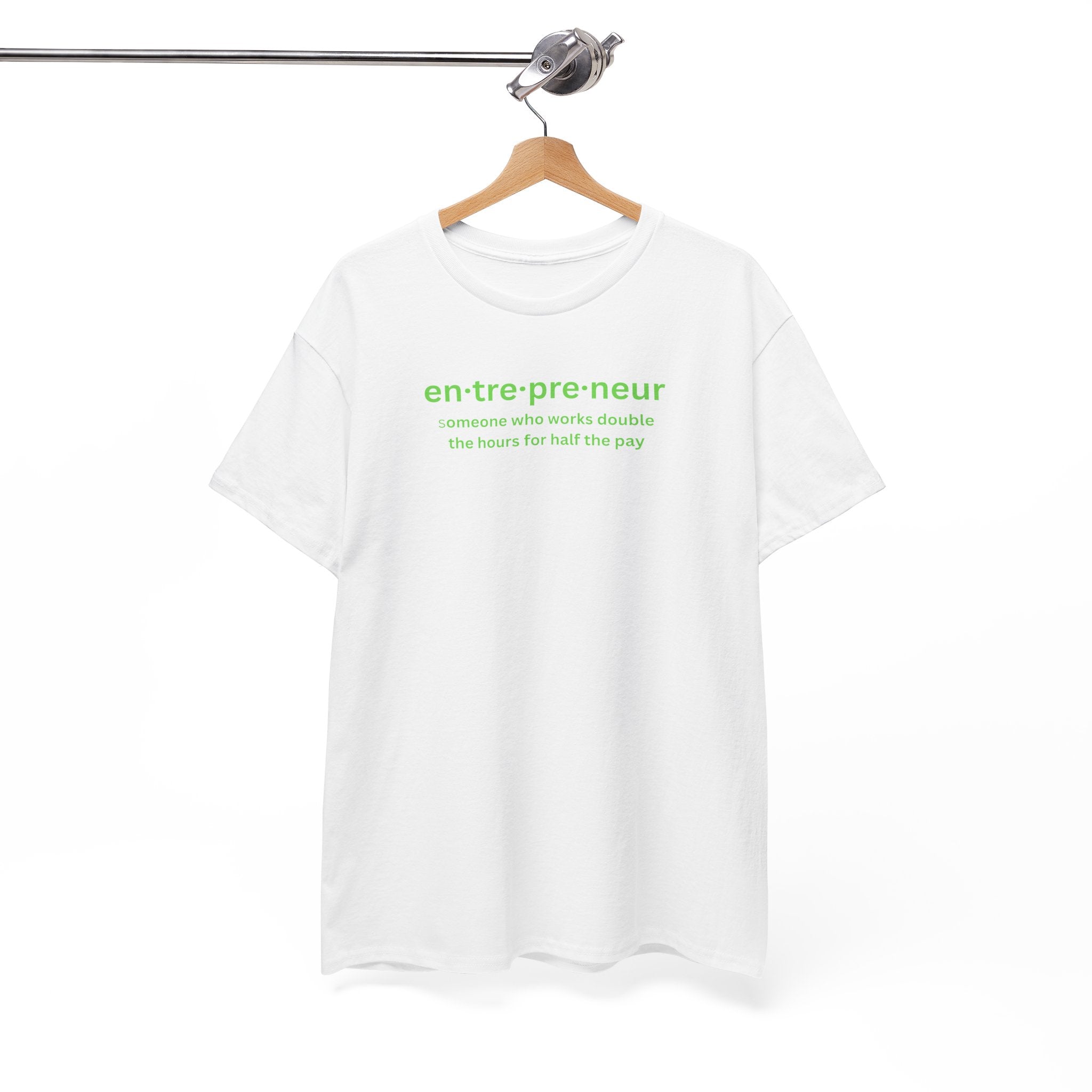 Unisex Entrepreneur T-shirt - Motivational Cotton Shirt for Creatives, Stylish Gift for Graduations, Birthdays, Work Events, Casual Wear