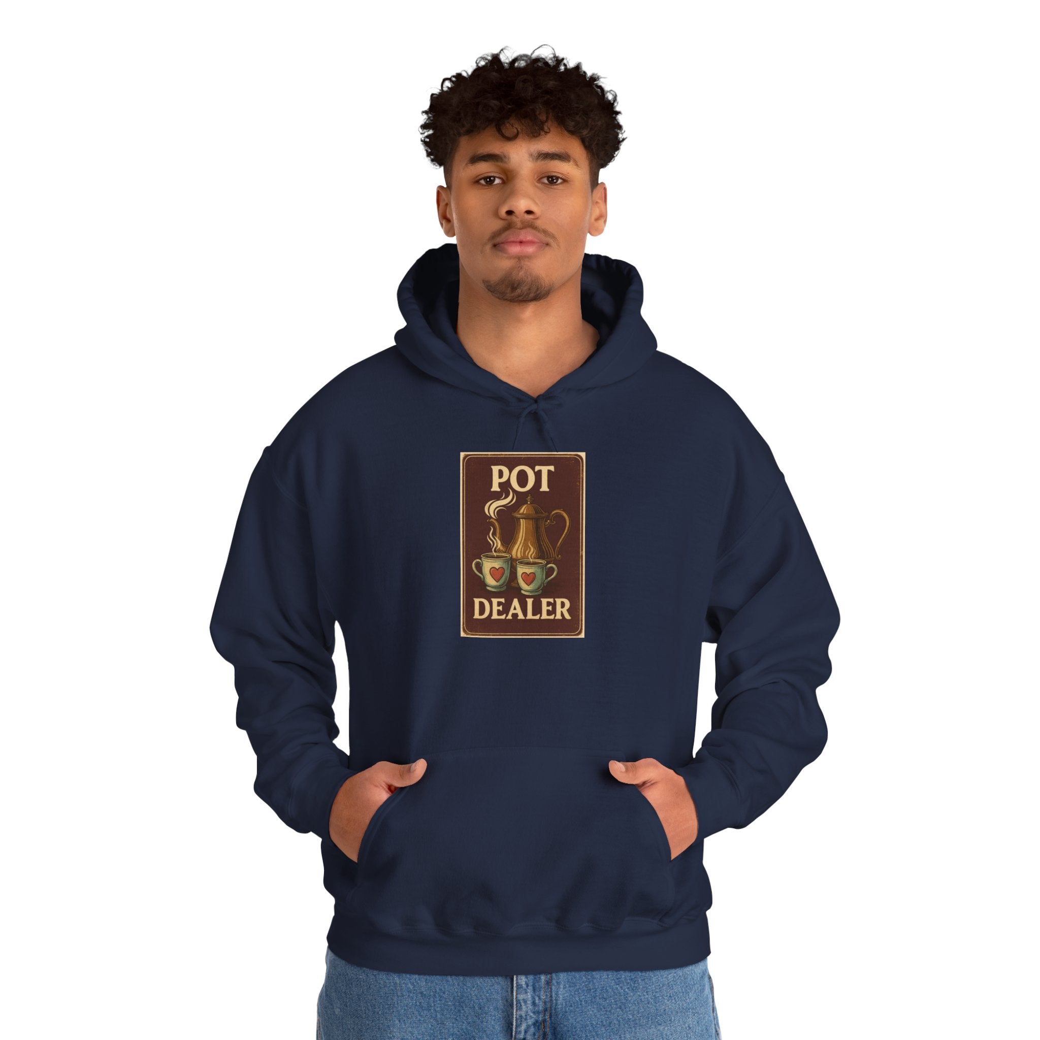 Pot Dealer Hoodie, Funny Gift, Unisex Sweatshirt Hoodie , Cozy Casual Wear, Perfect for Coffee Lovers