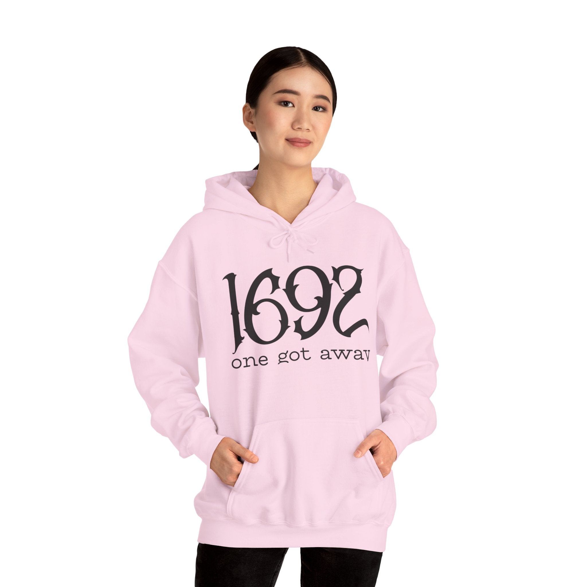 Witch Trials '1692 One Got Away' Design – Cozy Layer for Casual Outings, Gifts, Fall Fashion, Halloween
