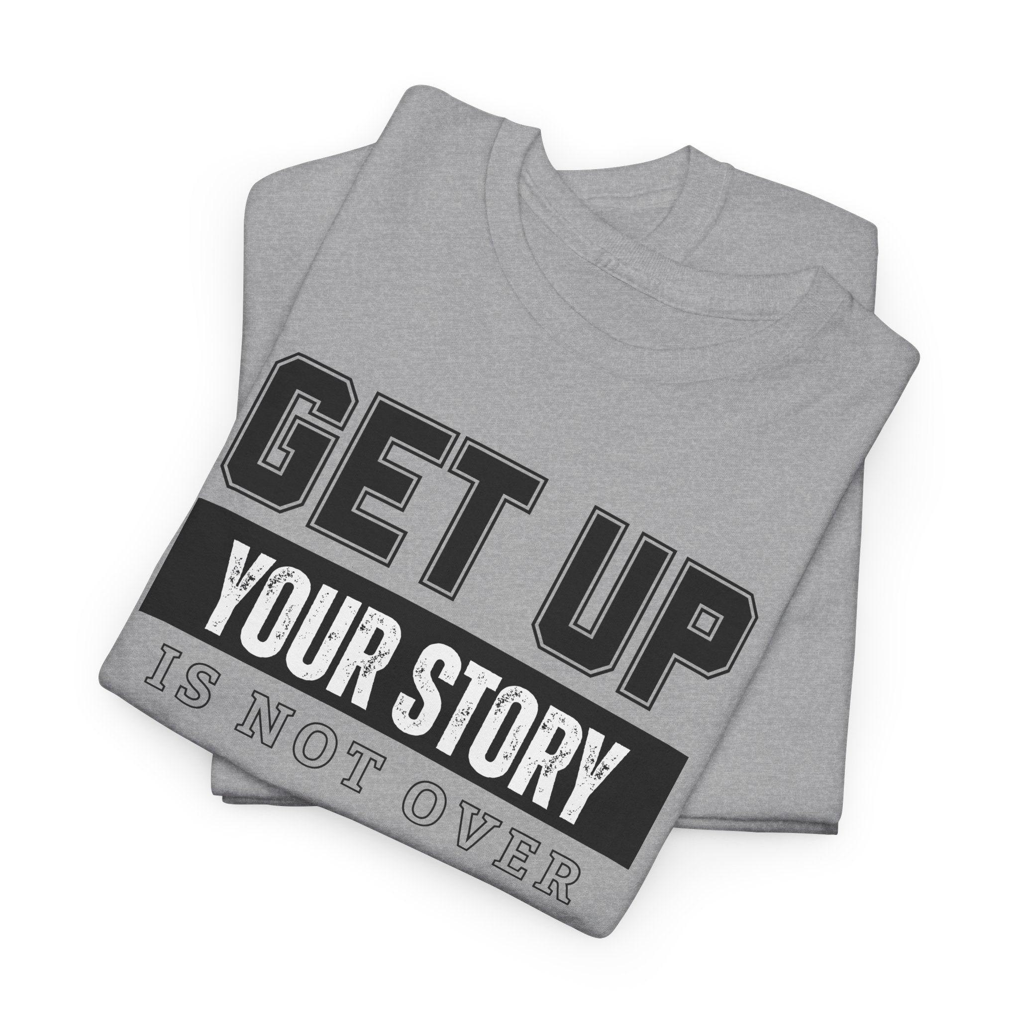 Inspirational Story Tee, Motivational Shirt, Unisex Cotton Top, Gift for Encouragement, Casual Wear, Positive Vibes