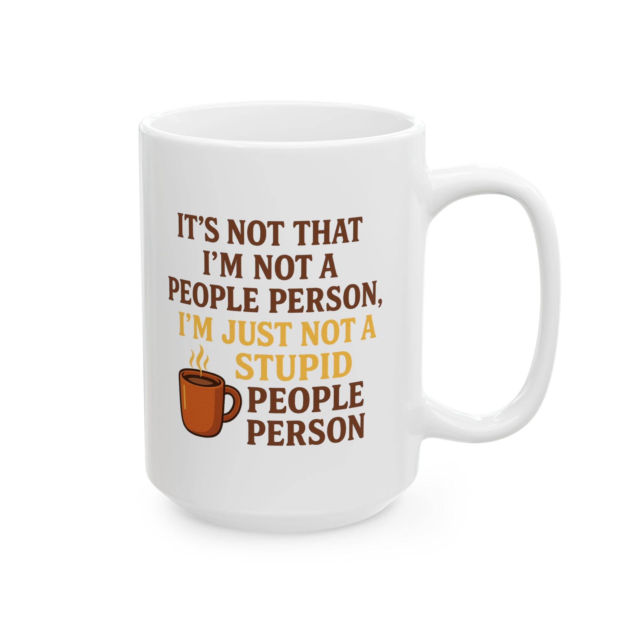 Quirky Coffee Mug, Funny Gift for Coffee Lovers, Ideal for Birthdays, Holidays, or Just Because, Perfect for Home or Office