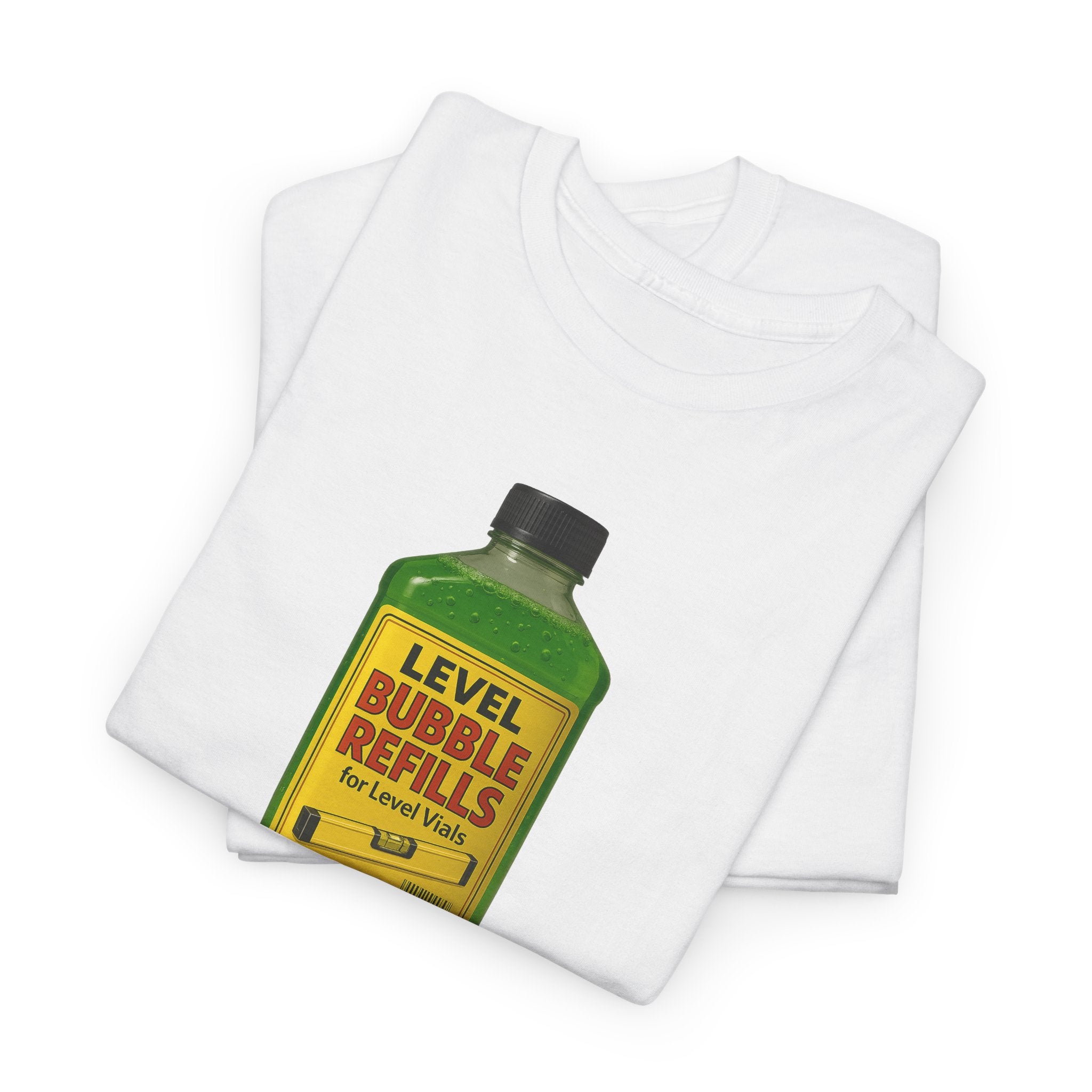 Level Bubbles Refill Gag T-shirt, Fun T-Shirt for Bubble Lovers,  Car Lovers, or just lovers. Casual Wear, Gift for Kids and Adults, Birthday, Summer Fun
