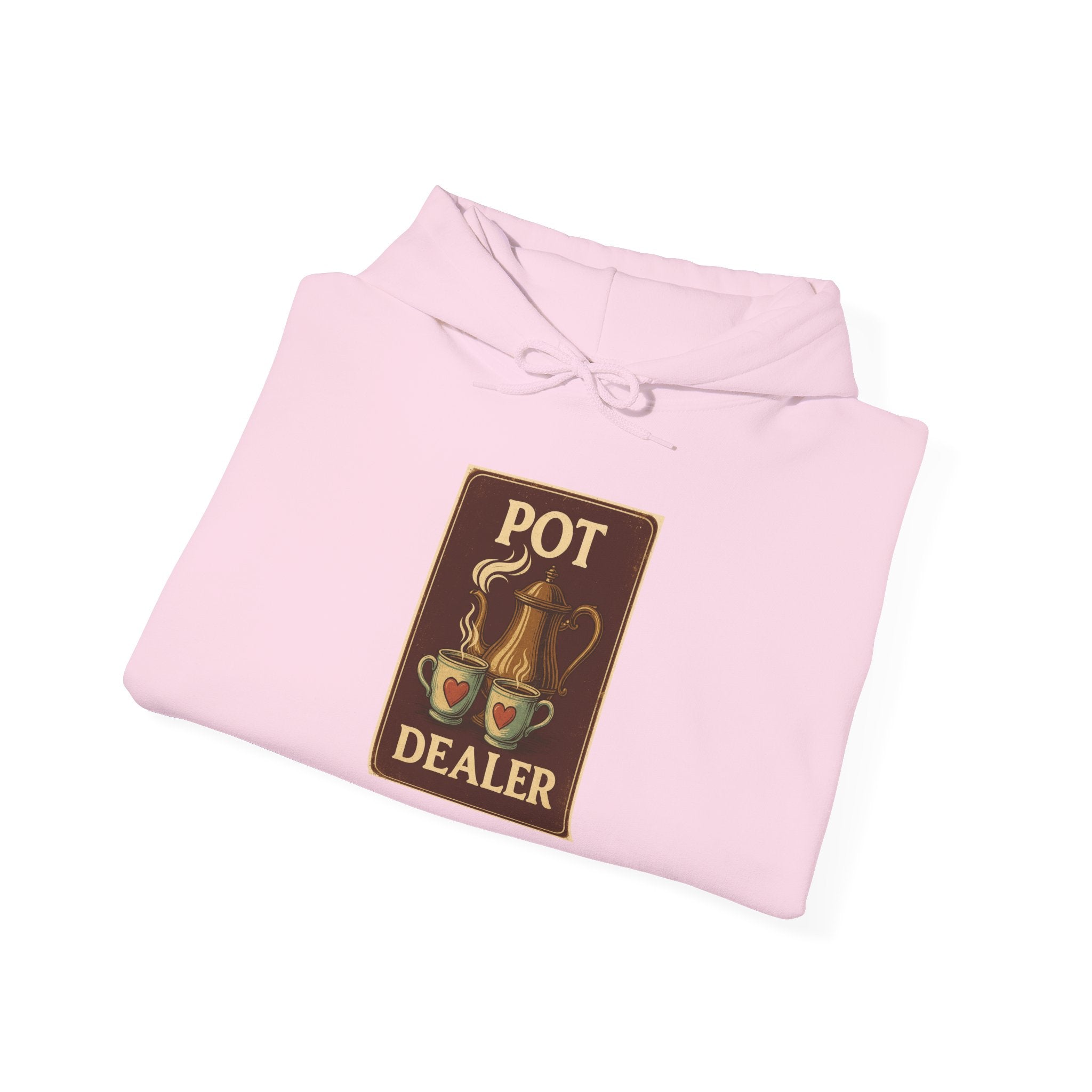 Pot Dealer Hoodie, Funny Gift, Unisex Sweatshirt Hoodie , Cozy Casual Wear, Perfect for Coffee Lovers