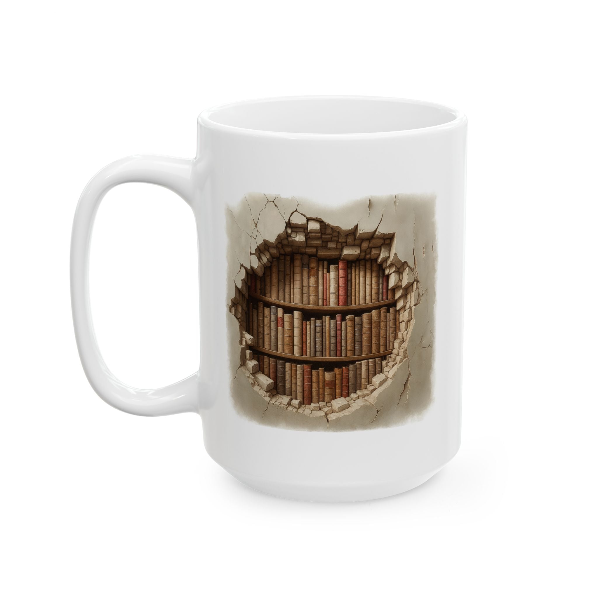 Rustic Charm Ceramic Mug, Cozy Coffee Mug, Home Decor Gift, Unique Housewarming Present, Vintage Style Mug for Every Occasion