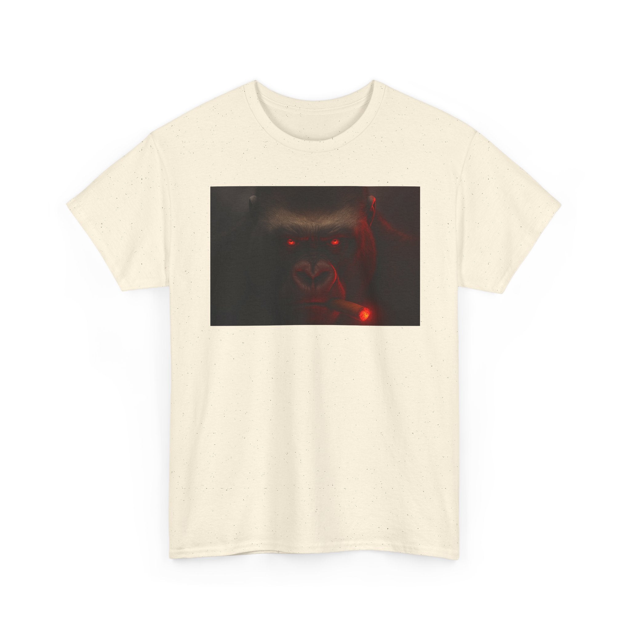 Beast Mode Gorilla - Unisex Heavy Cotton Shirt, Spooky Halloween Gift, Graphic T-Shirt, Casual Wear, Unique Design
