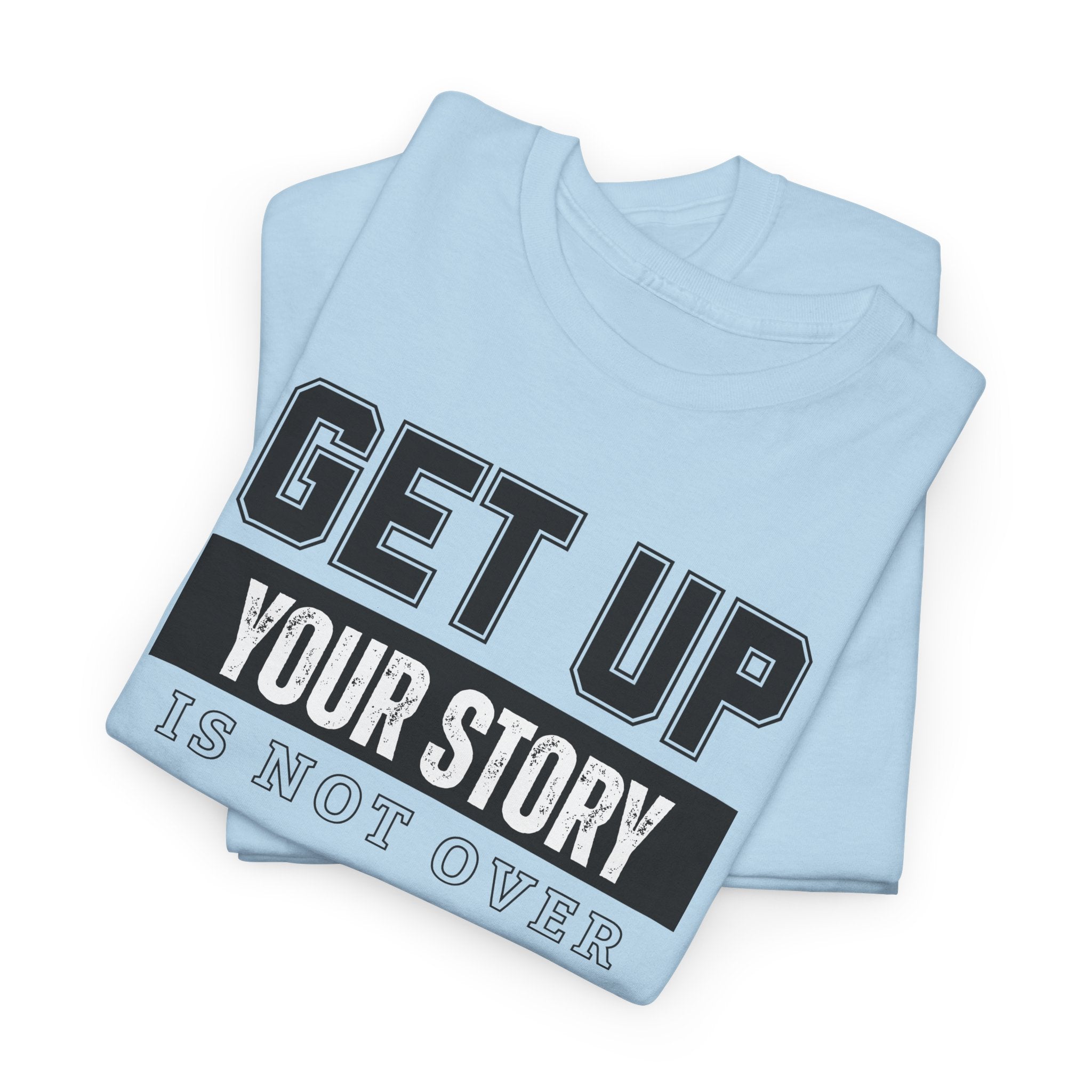 Inspirational Story Tee, Motivational Shirt, Unisex Cotton Top, Gift for Encouragement, Casual Wear, Positive Vibes