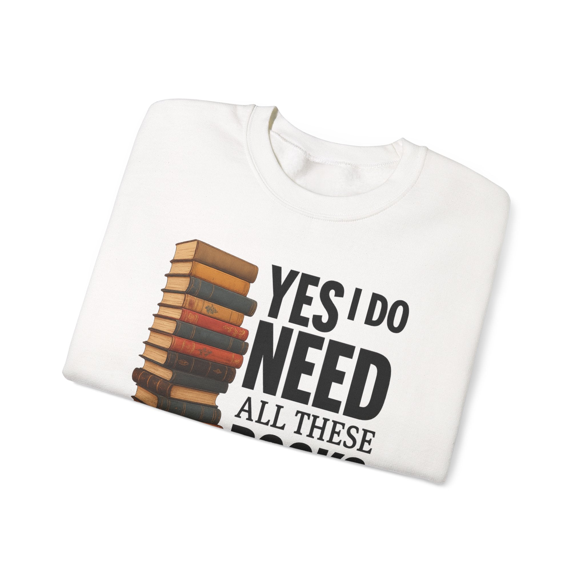 Book Lover's Sweatshirt: Cozy Reading Sweater, Gift for Writers, Library Lover, Literary Apparel, Perfect for Book Clubs