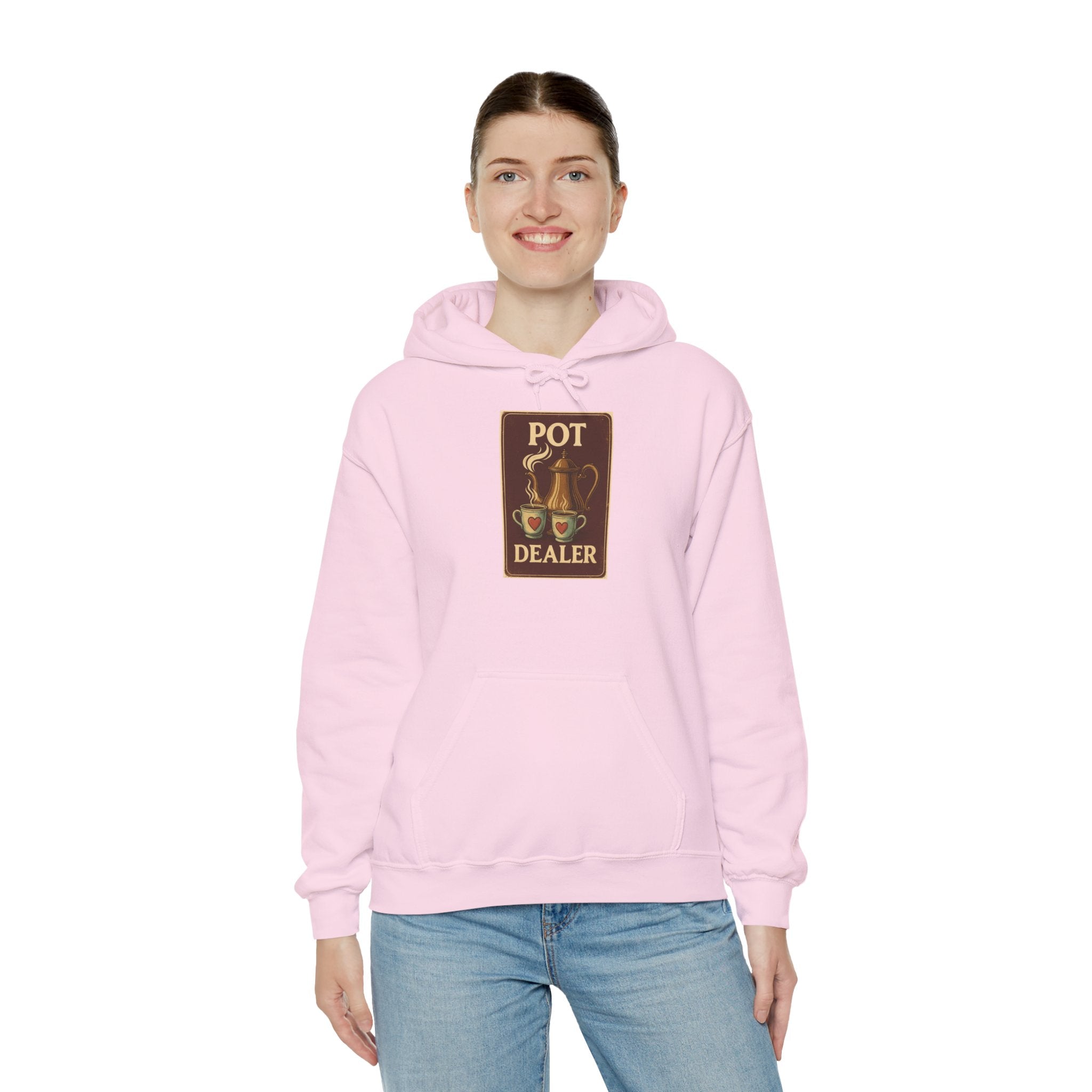 Pot Dealer Hoodie, Funny Gift, Unisex Sweatshirt Hoodie , Cozy Casual Wear, Perfect for Coffee Lovers