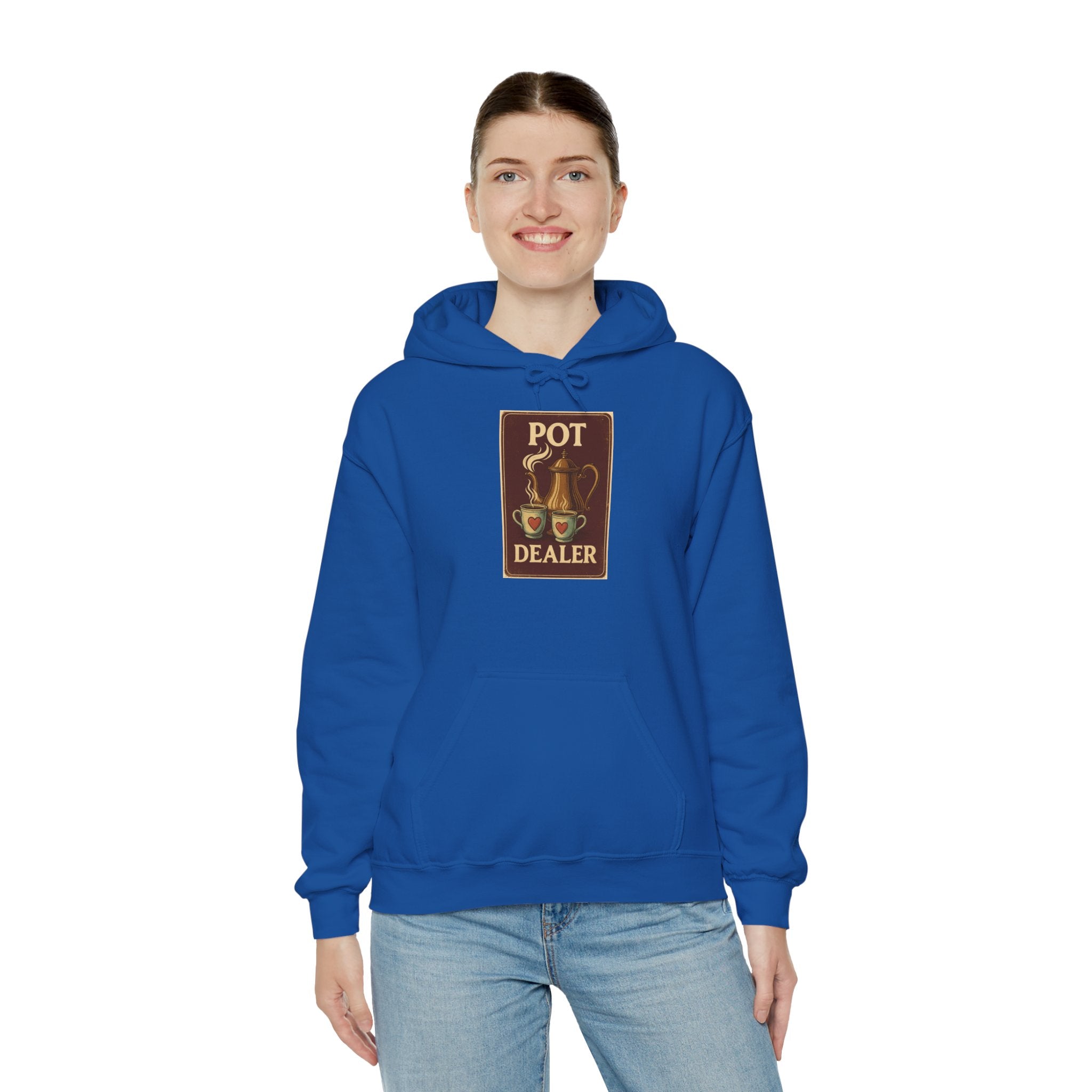 Pot Dealer Hoodie, Funny Gift, Unisex Sweatshirt Hoodie , Cozy Casual Wear, Perfect for Coffee Lovers