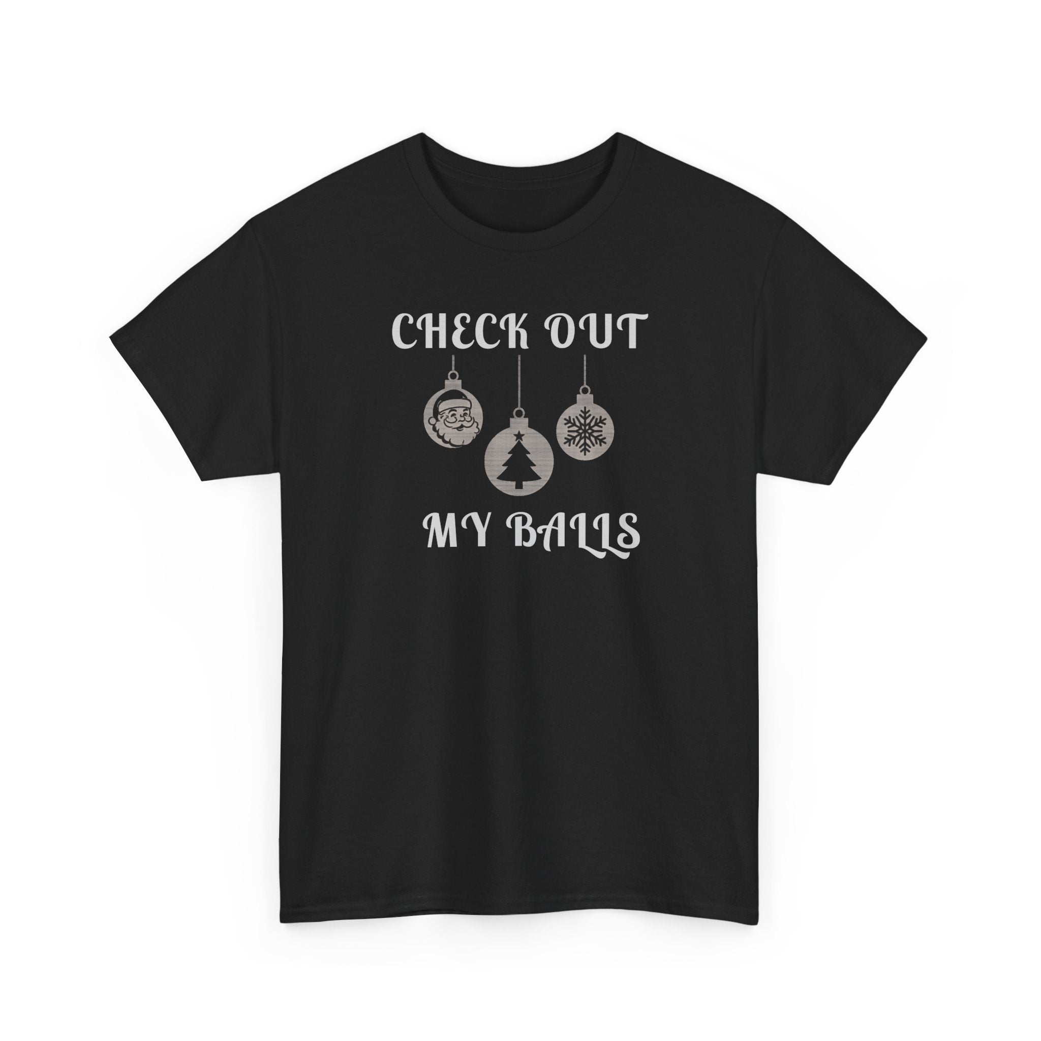 Funny Christmas Tee, Holiday Humor T-Shirt, Unisex Cotton T-Shirt, Gift for Him, Quirky Christmas Apparel