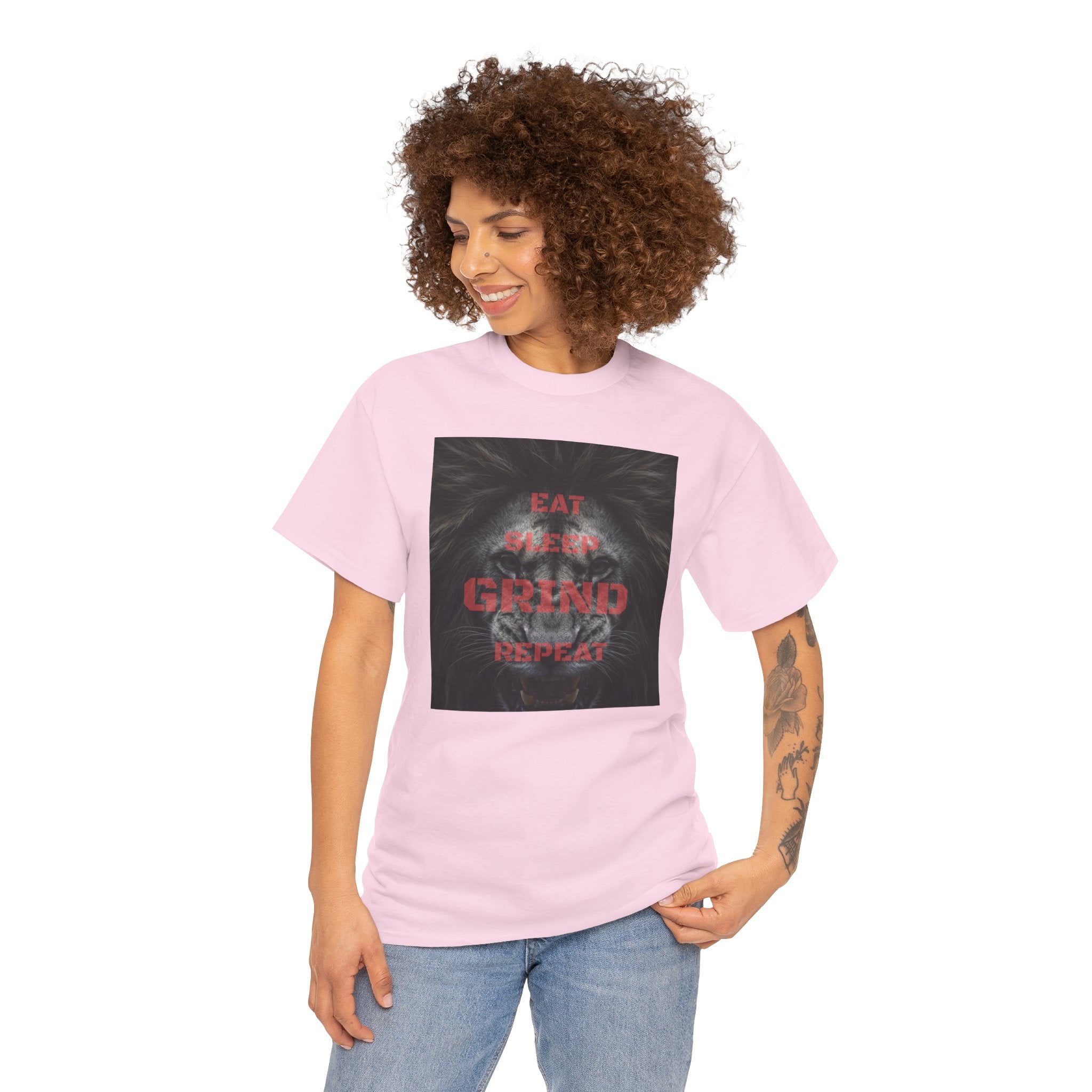 Eat, Sleep, Grind, Repeat Motivational Unisex T-shirt -  Streetwear, Gift for Fitness Lovers, Entrepreneur's, Casual Wear, Motivation Shirt