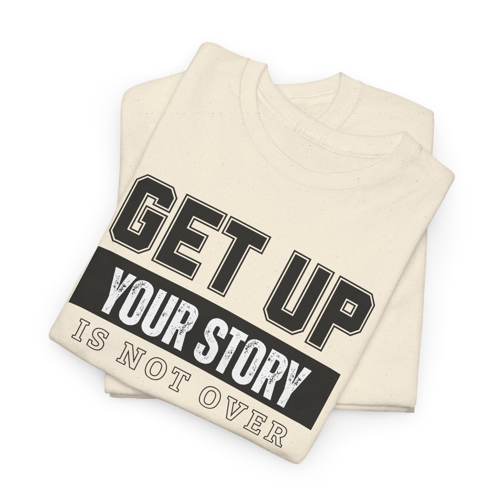 Inspirational Story Tee, Motivational Shirt, Unisex Cotton Top, Gift for Encouragement, Casual Wear, Positive Vibes