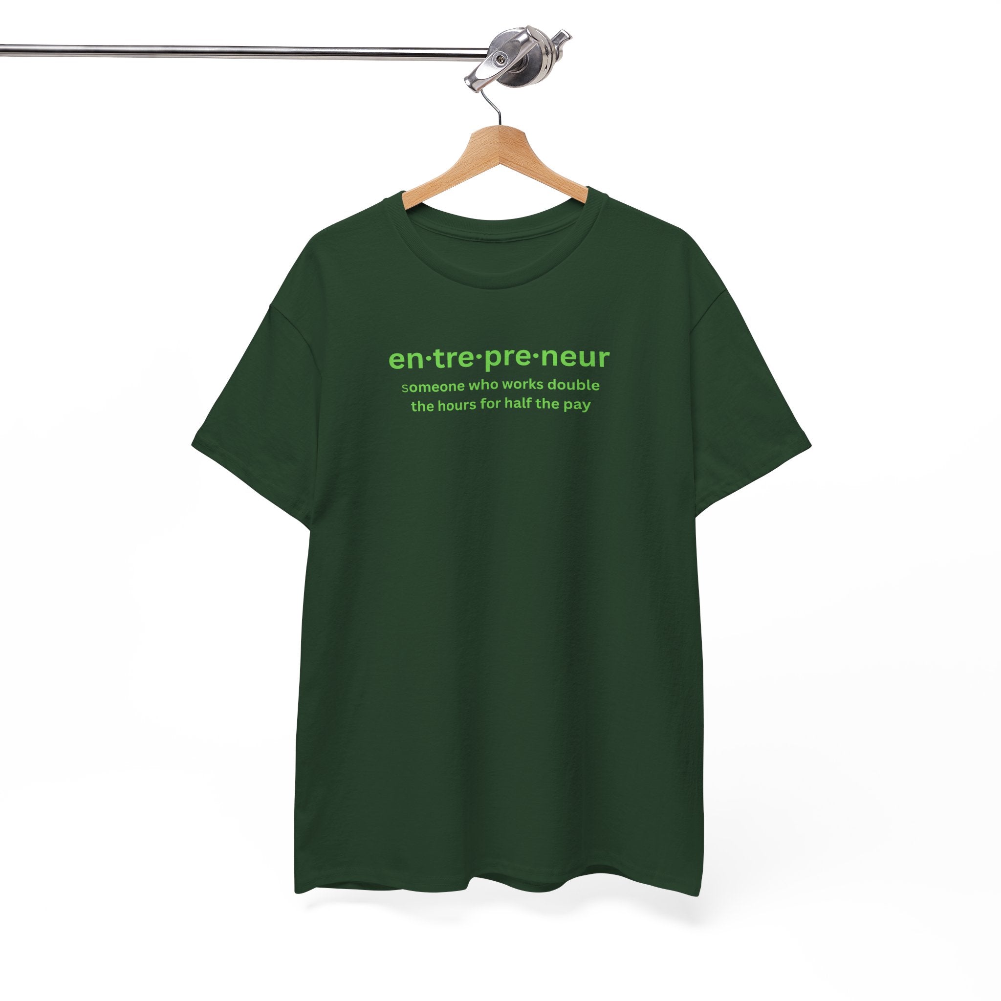 Unisex Entrepreneur T-shirt - Motivational Cotton Shirt for Creatives, Stylish Gift for Graduations, Birthdays, Work Events, Casual Wear