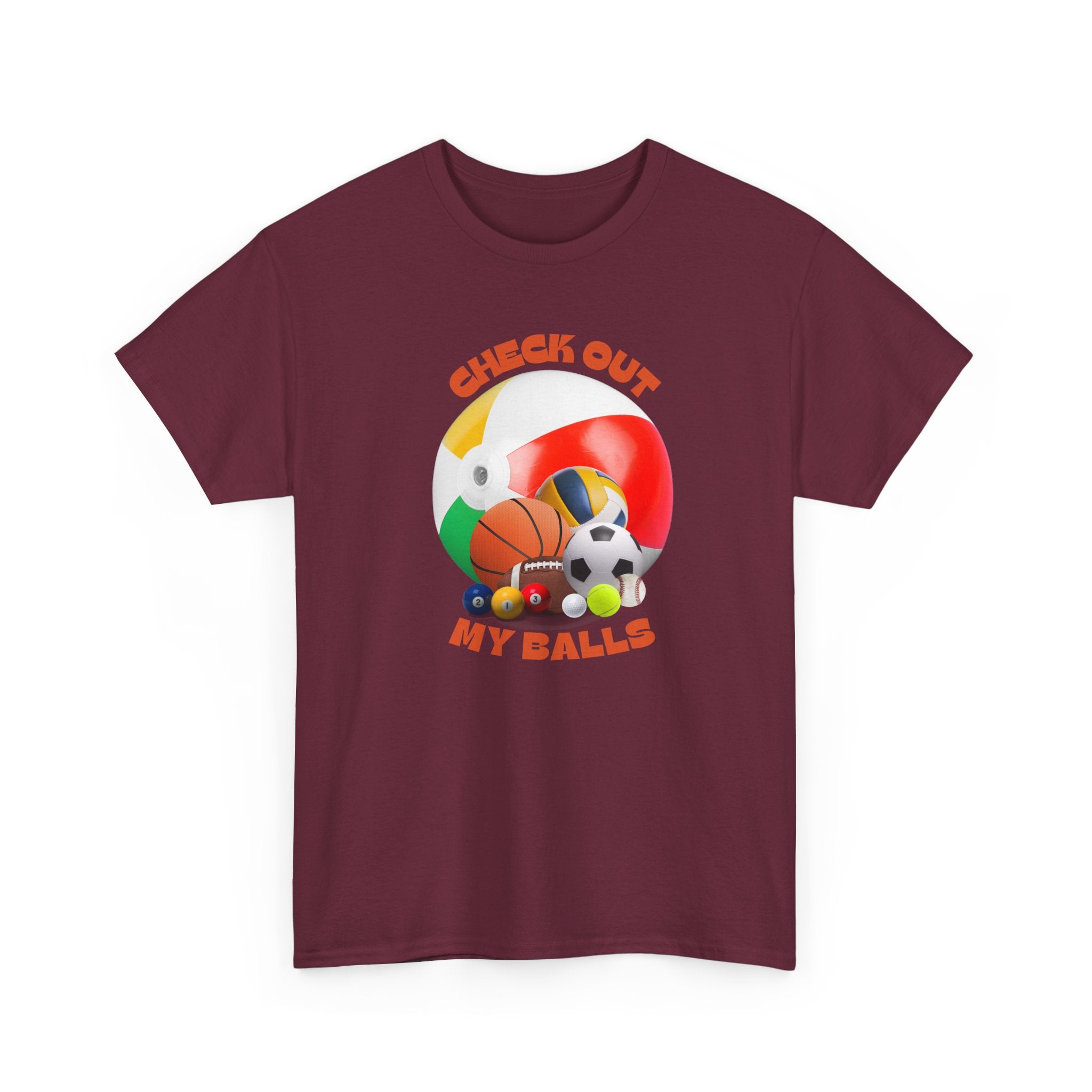 Sports Check Out My Balls T-shirt