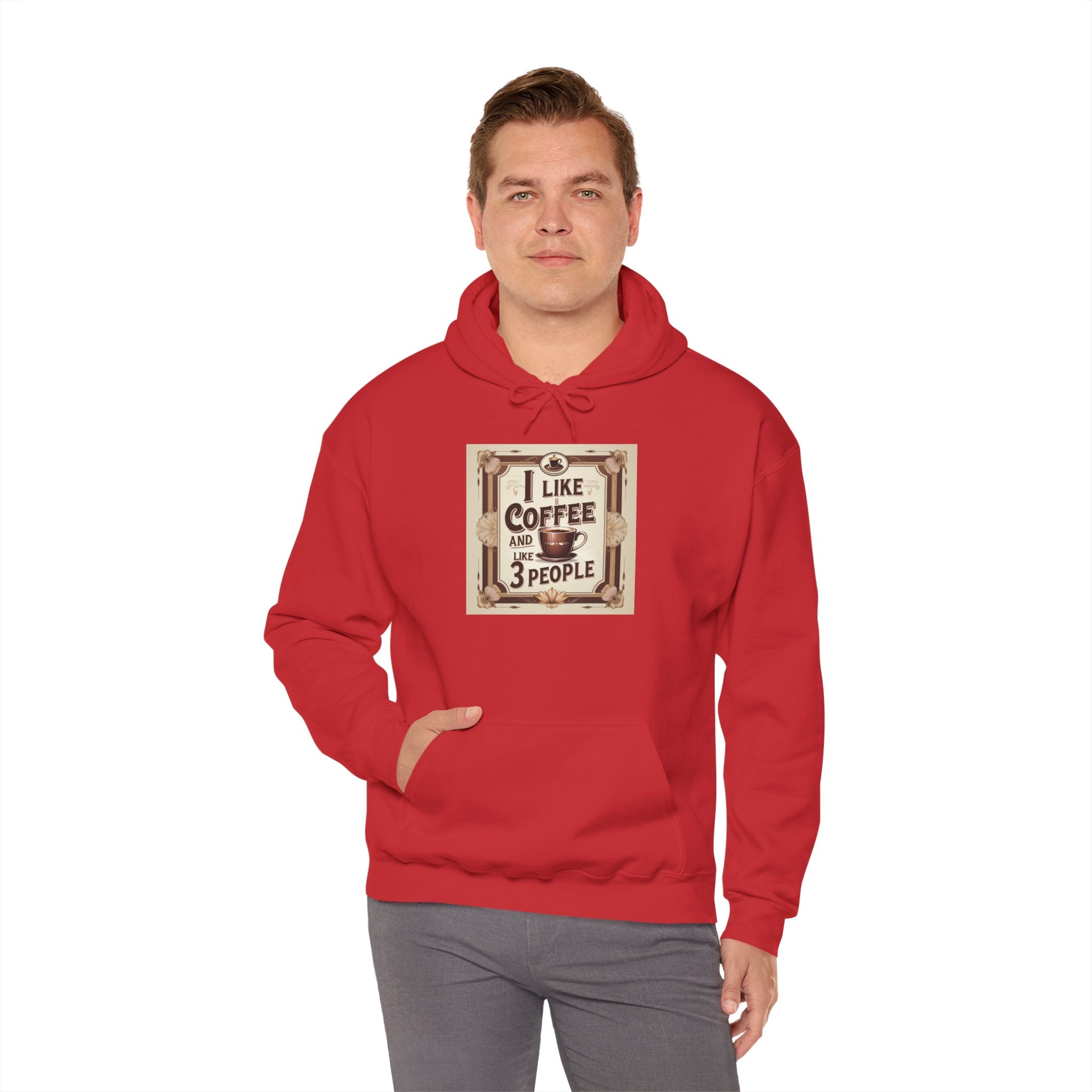 Coffee Lovers Unisex Hoodie, Funny Sweatshirt, Gift for Coffee Addicts, Cozy Casual Wear, Cute Hoodie for Friends
