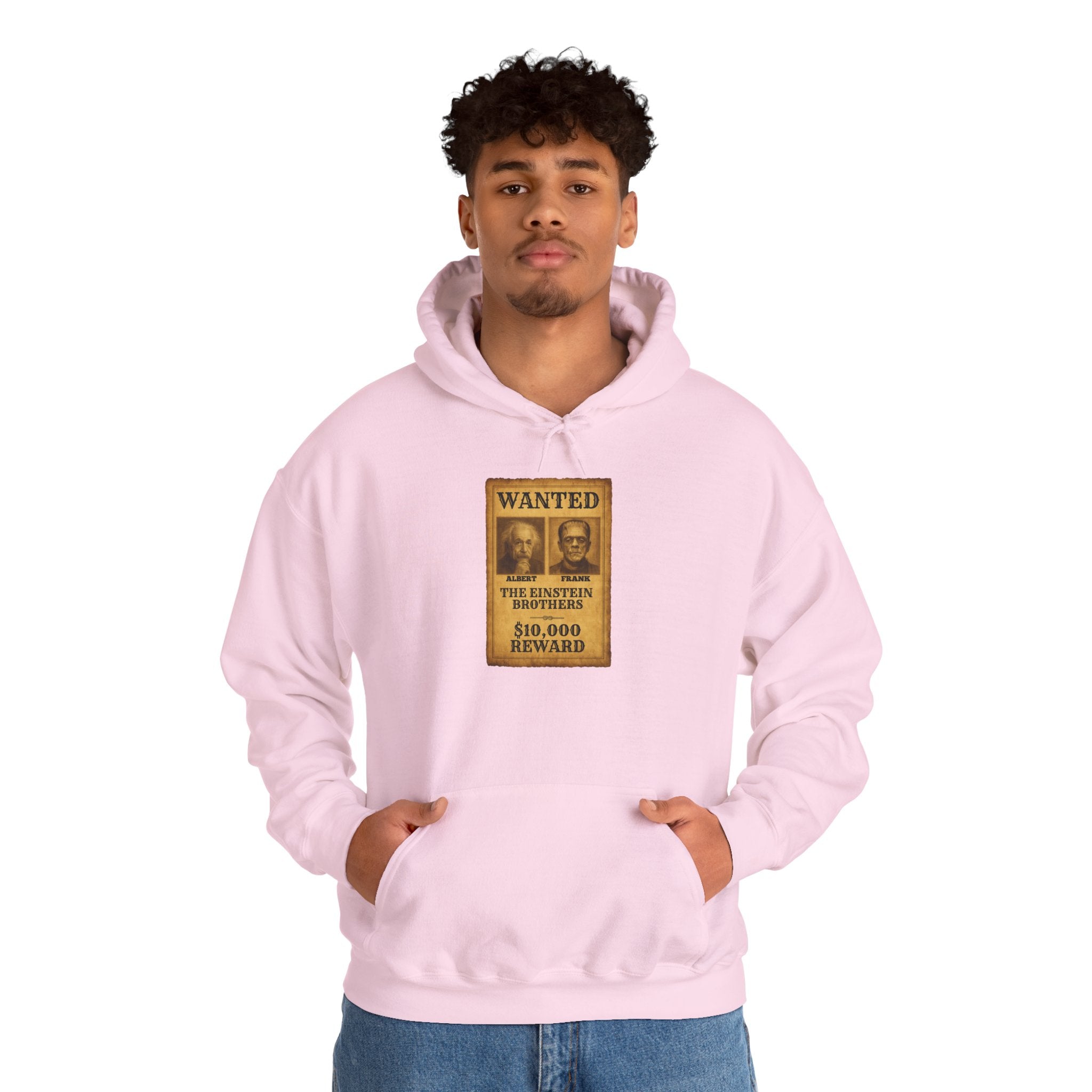 Wanted - The Einstein Brothers  Heavy Blend Hooded Sweatshirt