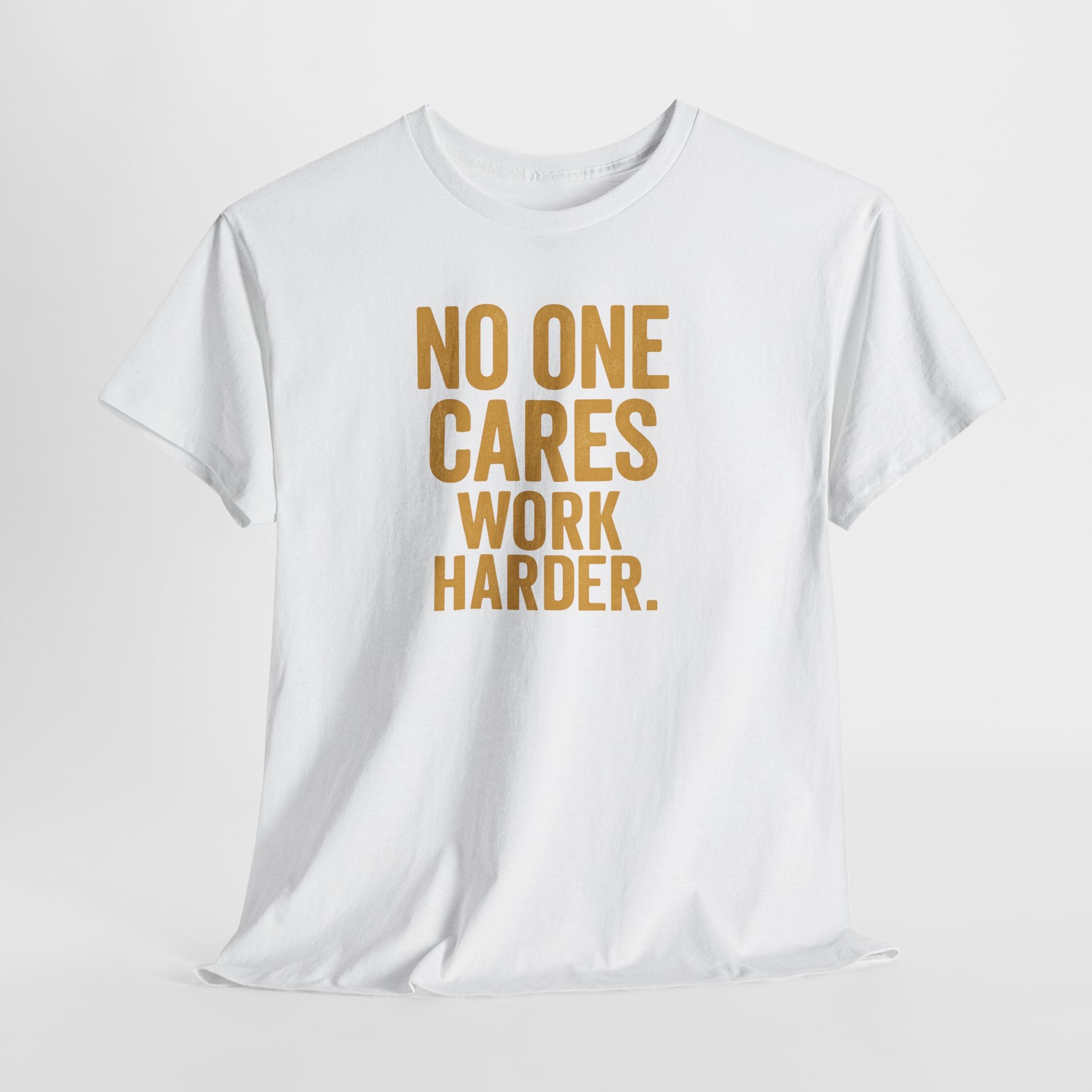 Motivational Unisex Heavy Cotton Tee - Perfect for Gym, Workouts, Fitness, Casual Wear, Gift for Friends