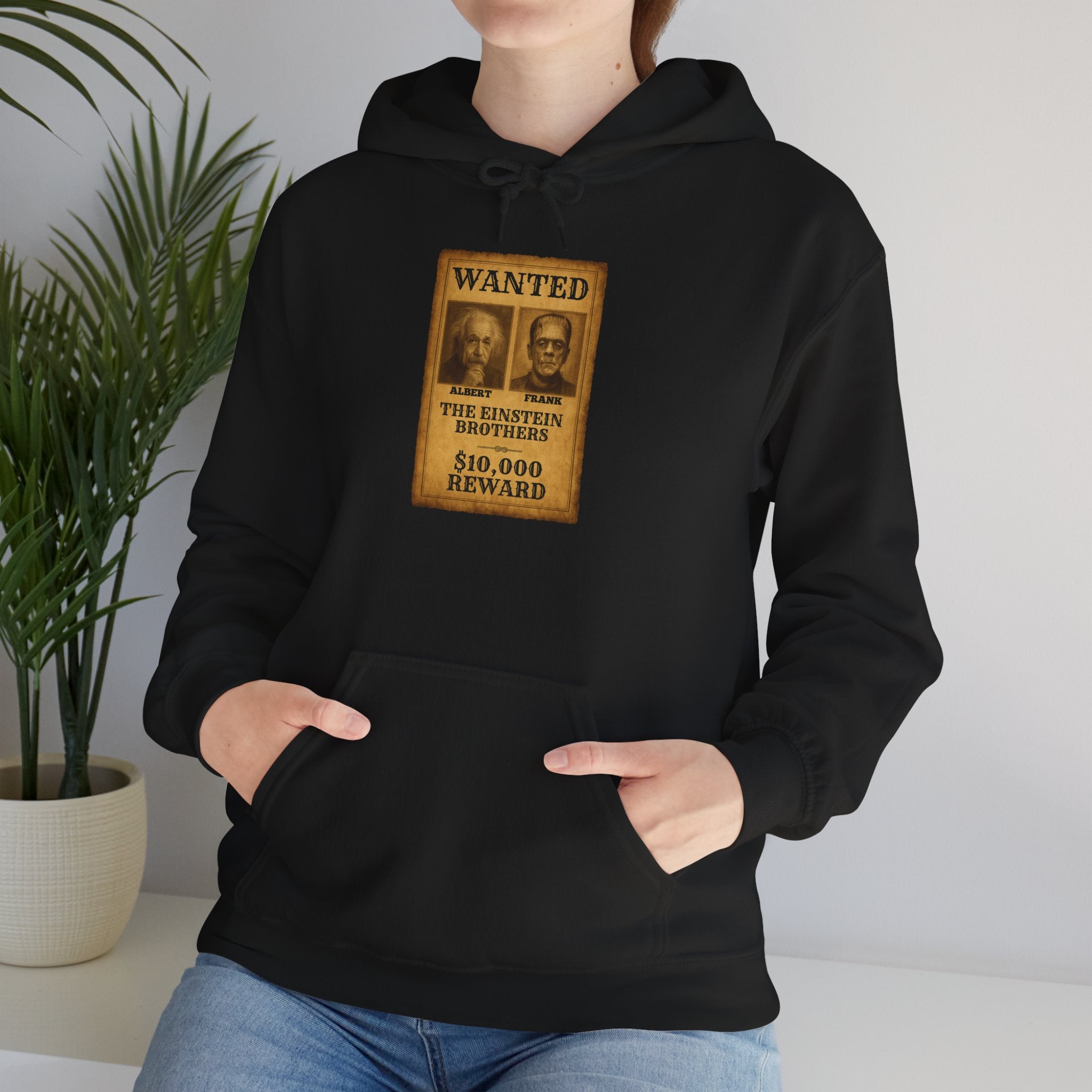 Wanted - The Einstein Brothers  Heavy Blend Hooded Sweatshirt