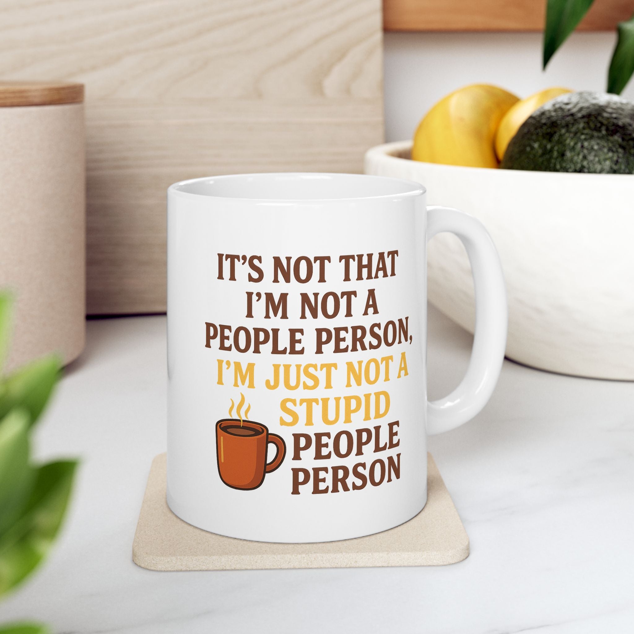 Quirky Coffee Mug, Funny Gift for Coffee Lovers, Ideal for Birthdays, Holidays, or Just Because, Perfect for Home or Office