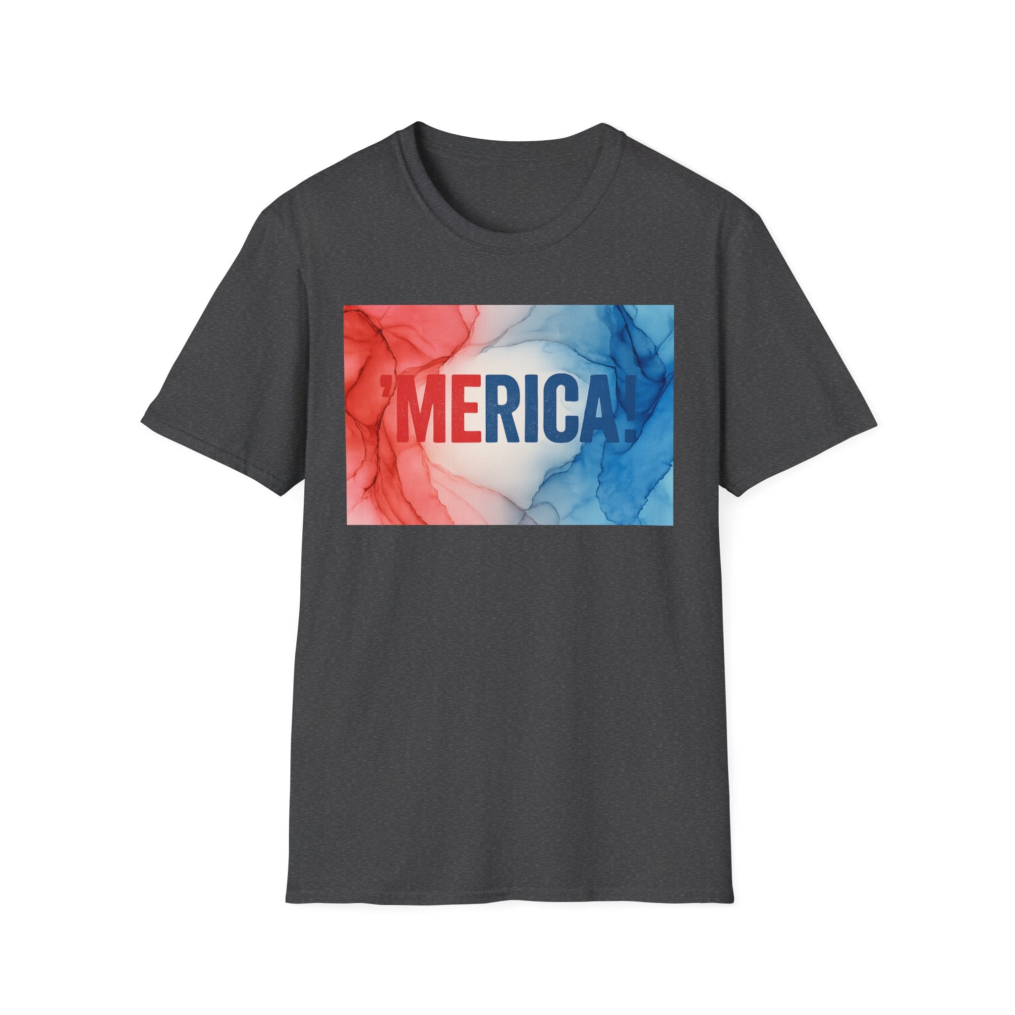 Patriotic Unisex T-Shirt with Colorful Smoke Design, American Spirit Shirt, 4th of July Tee, Casual Summer Top, Gift for Patriotic Holidays
