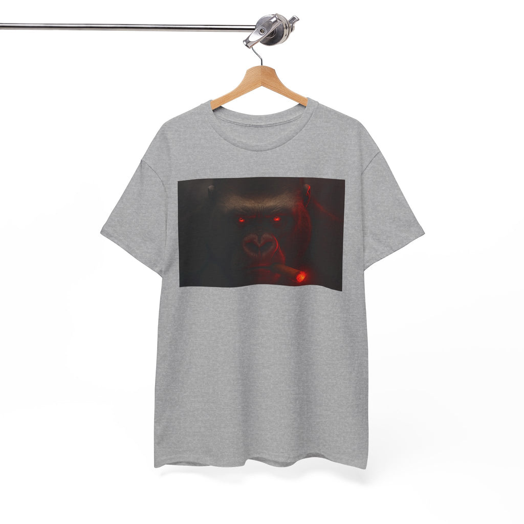 Beast Mode Gorilla - Unisex Heavy Cotton Shirt, Spooky Halloween Gift, Graphic T-Shirt, Casual Wear, Unique Design