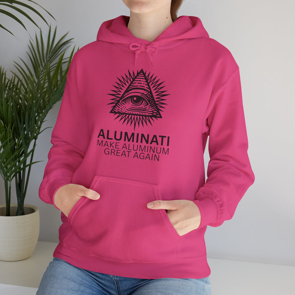 Aluminati Unisex Hoodie - Make Aluminum Great Again