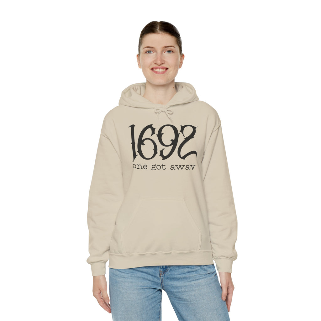 Witch Trials '1692 One Got Away' Design – Cozy Layer for Casual Outings, Gifts, Fall Fashion, Halloween