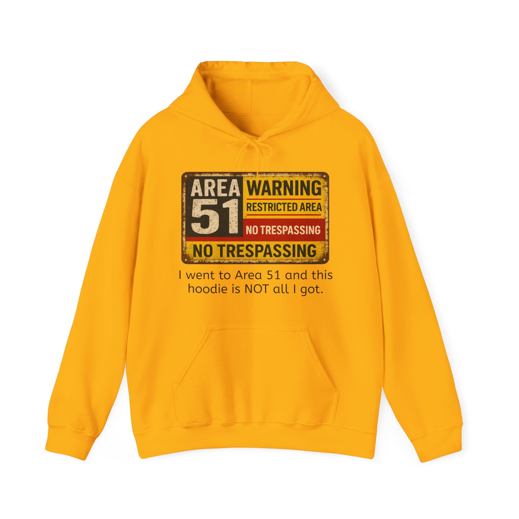 “I went to Area 51 and this hoodie is NOT all I got” Alien Hoodie