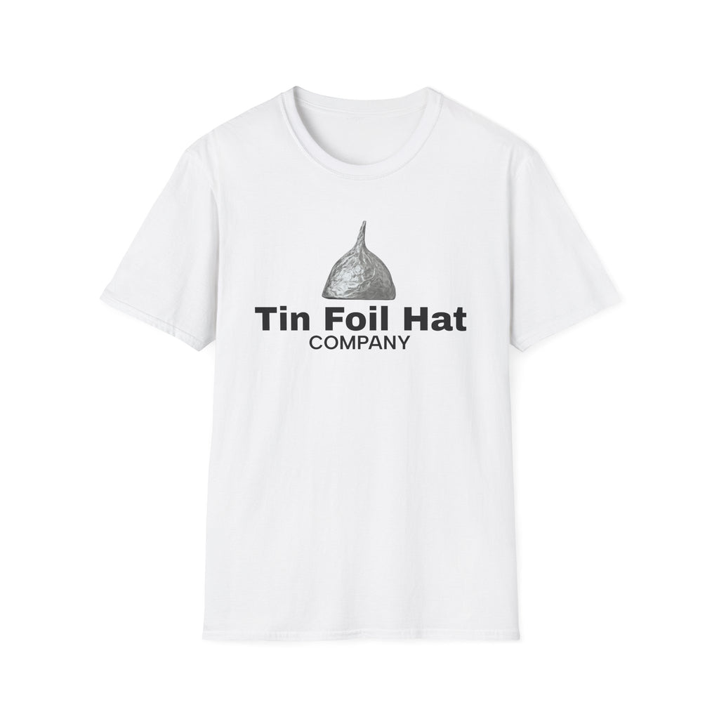Funny Tin Foil Hat Unisex T-Shirt | Comfortable Tee for Conspiracy Lovers, Unique Gift for Friends & Family, Casual Wear, Humor Apparel