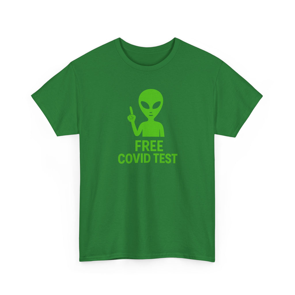 Alien-themed Unisex Heavy Cotton Tee - Perfect for Sci-Fi Lovers, Humor, Quirky Gifts