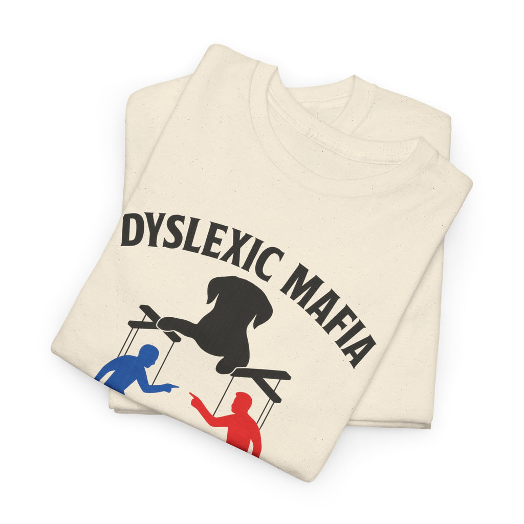 Funny Mafia Dogfather T-shirt- Unisex Heavy Cotton T-Shirt, Funny Graphic Tee, Gift for Dog Lovers, Casual Wear, Statement Shirt