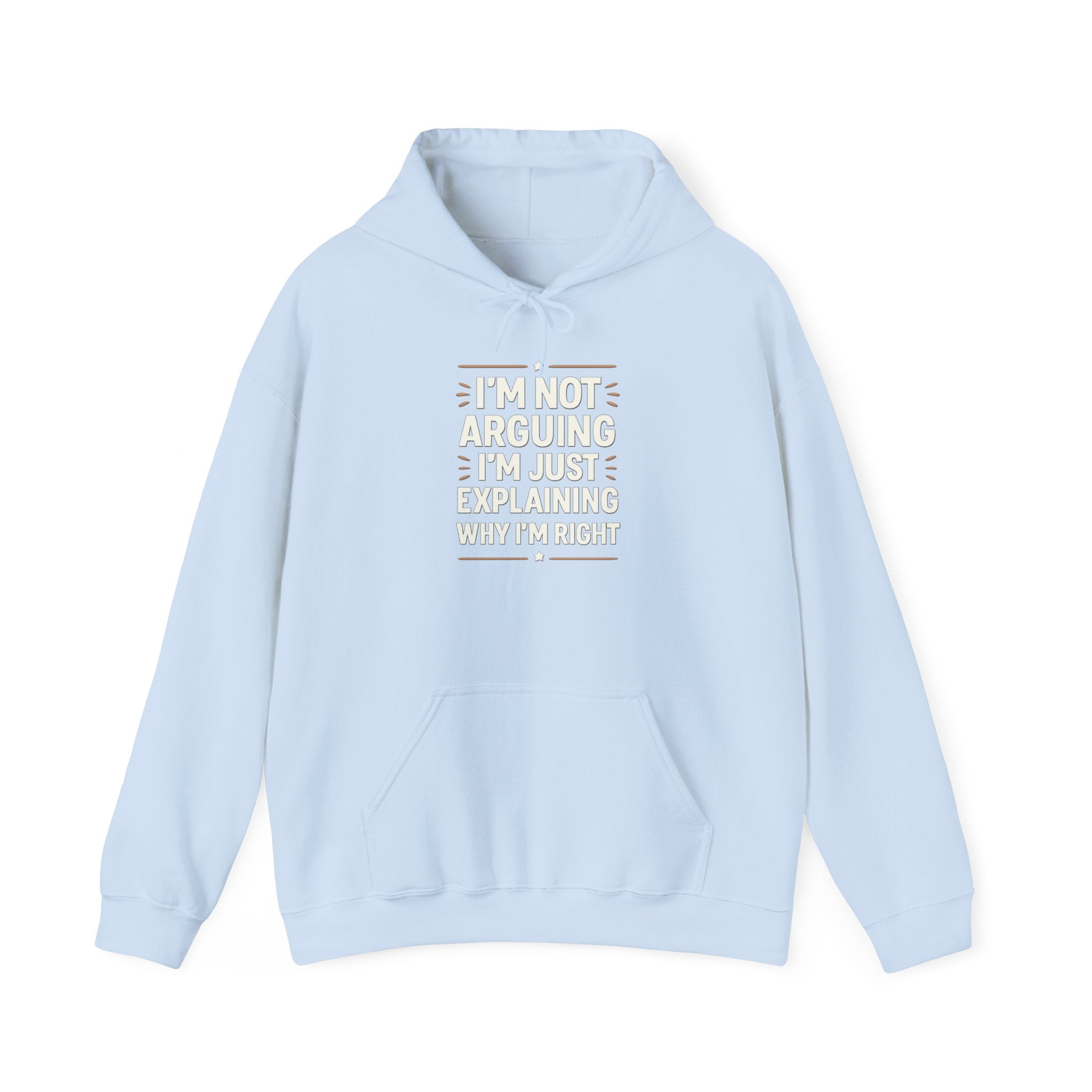 Who IS Right? Humorous Unisex Hooded Sweatshirt - Perfect for Friends, Family Gifts, Casual Wear, Comedy Lovers, Cozy Outfits