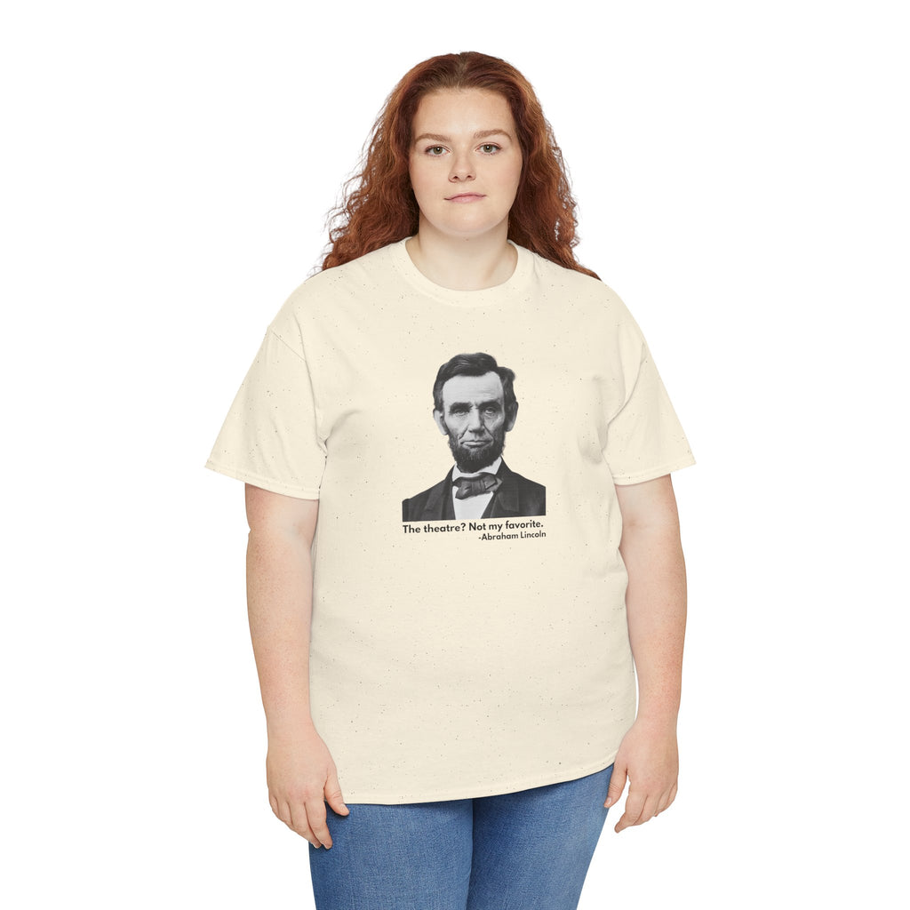 Abraham Lincoln Quote T-shirt, Unisex Heavy Cotton T-Shirt, Inspirational Gift, History Lover Apparel, Political Humor Shirt, Historical