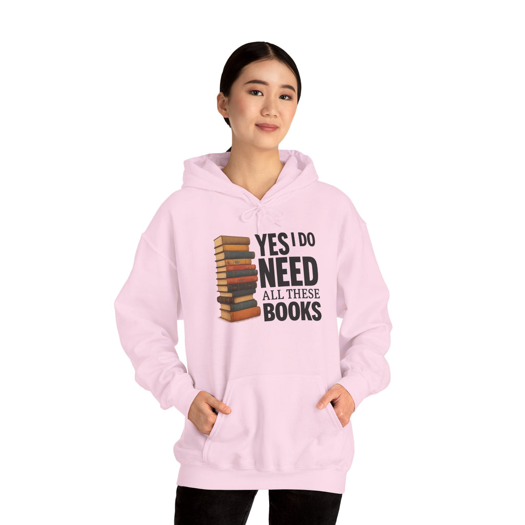 Book Lover's Cozy Hoodie – Perfect for Readers, Gifts for Bibliophiles, Reading Retreats, Book Events, Library Lovers, Literary Apparel