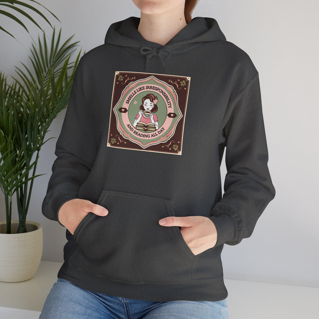 Cozy Unisex Hooded Sweatshirt with Cute Vintage Design - Perfect for Gift Giving, Casual Wear, Fall & Winter Comfort
