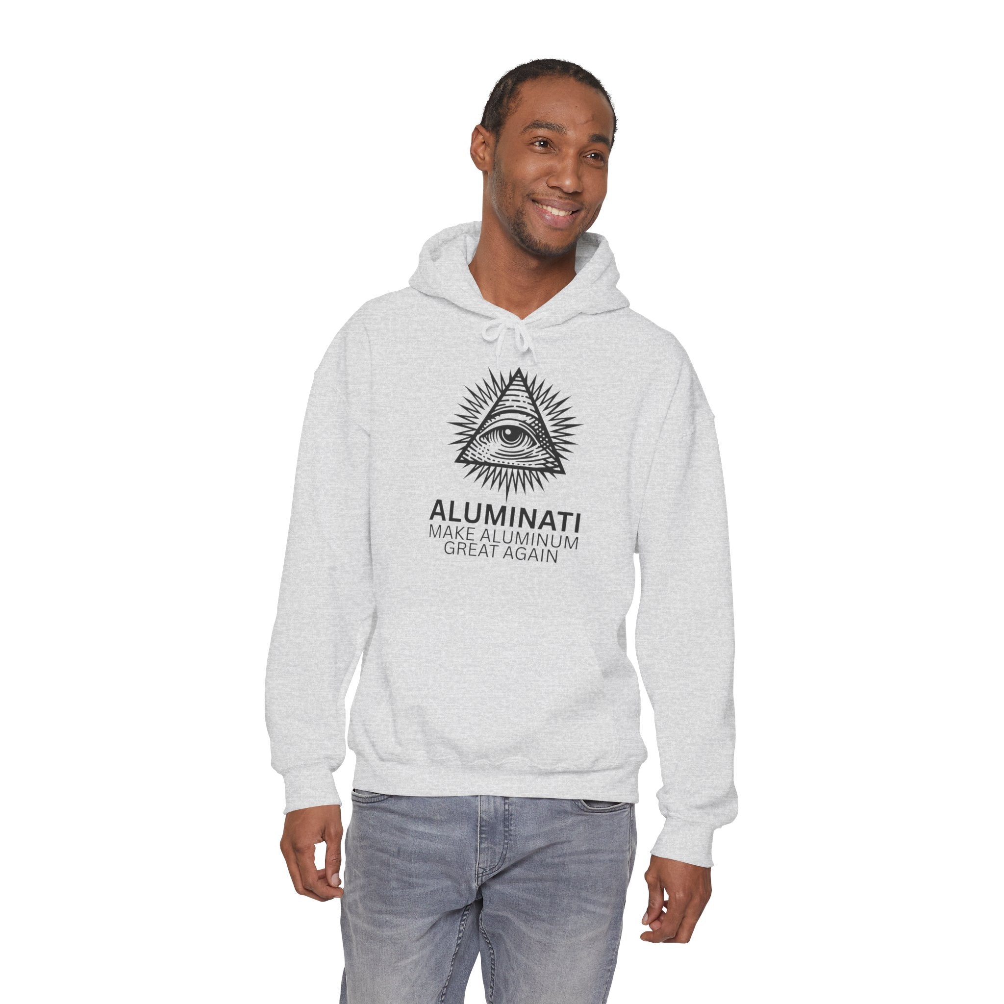 Aluminati Unisex Hoodie - Make Aluminum Great Again