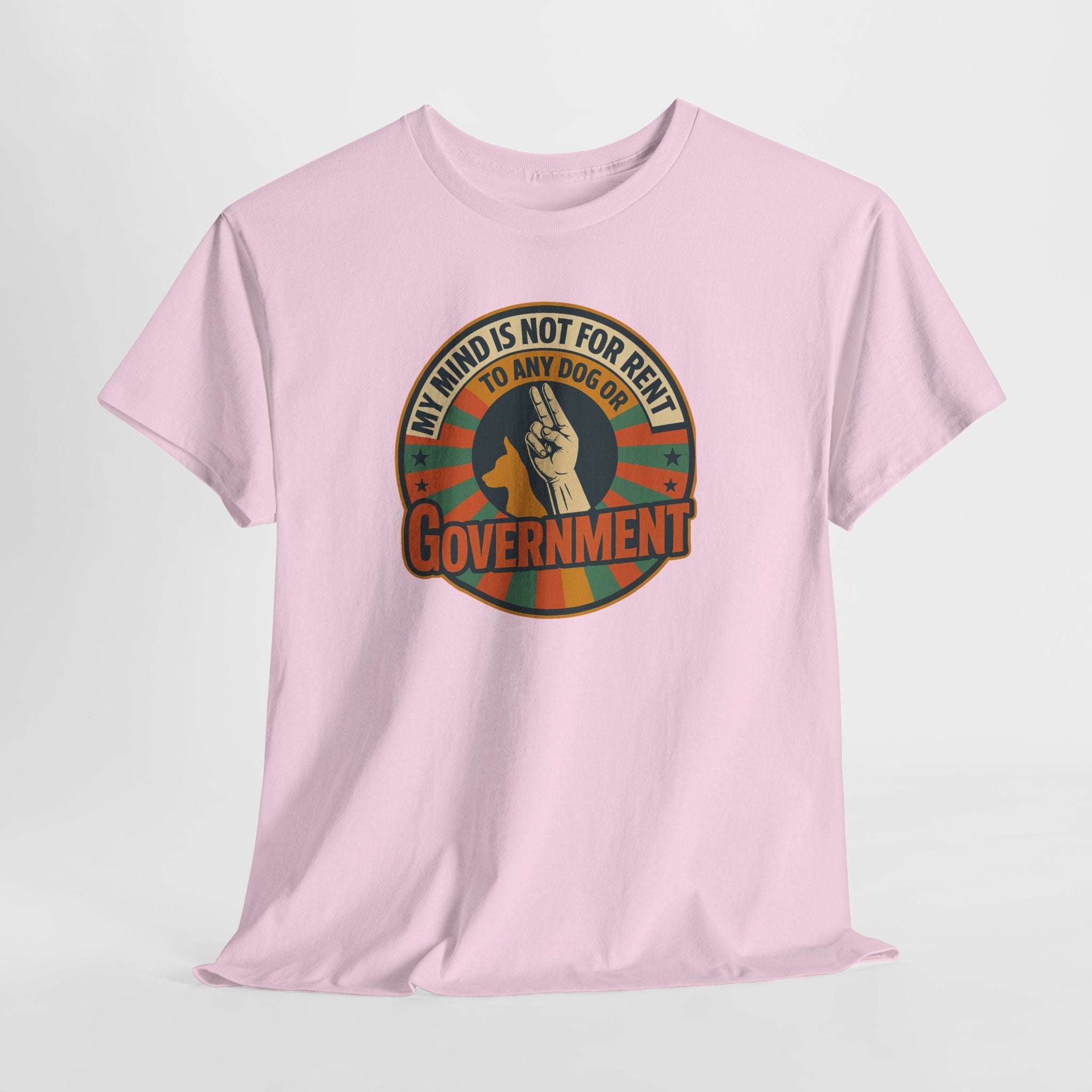 'My Mind is Not for Rent' Graphic T-Shirt, Political T-Shirt, Funny Gift, Protest Wear, Casual Apparel