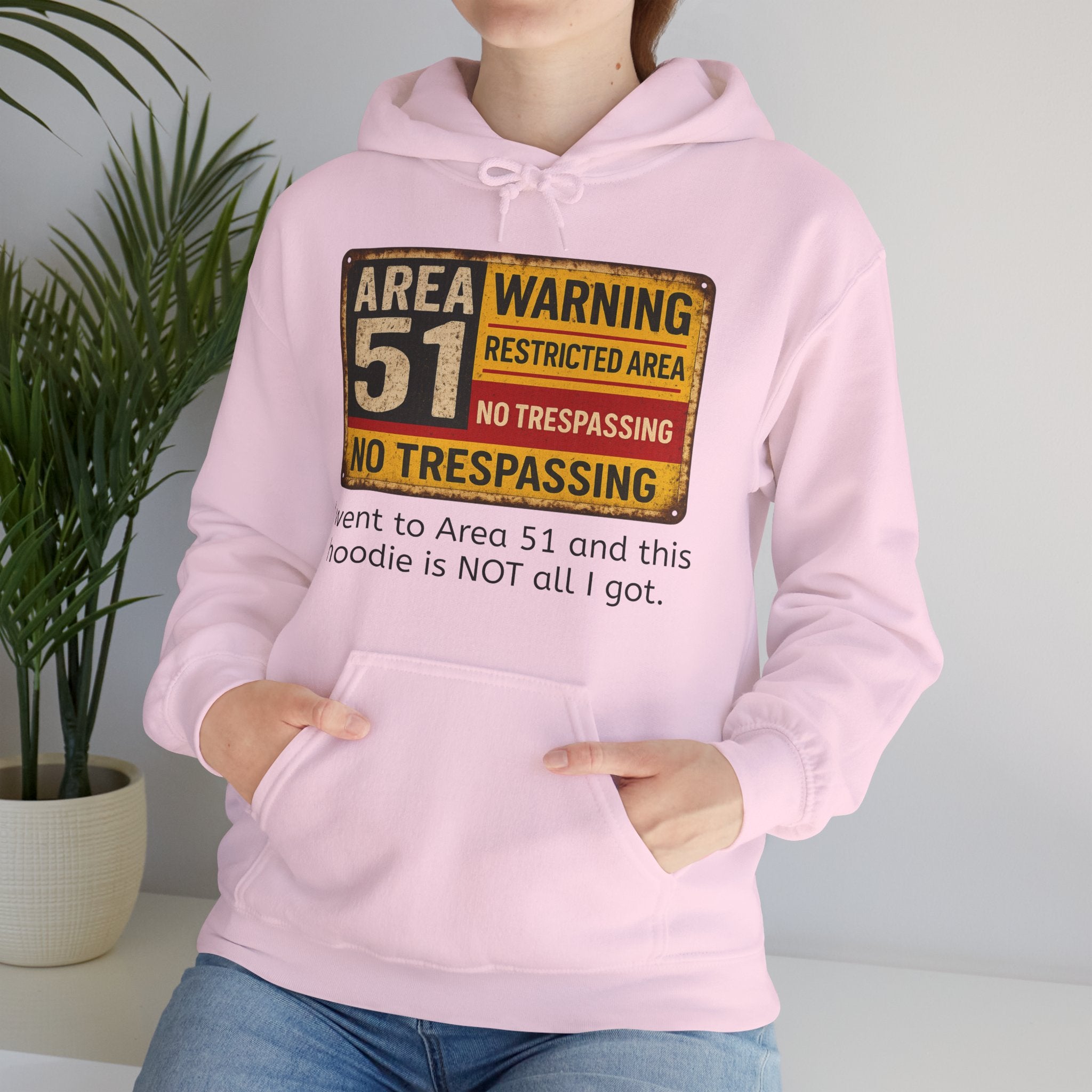 “I went to Area 51 and this hoodie is NOT all I got” Alien Hoodie